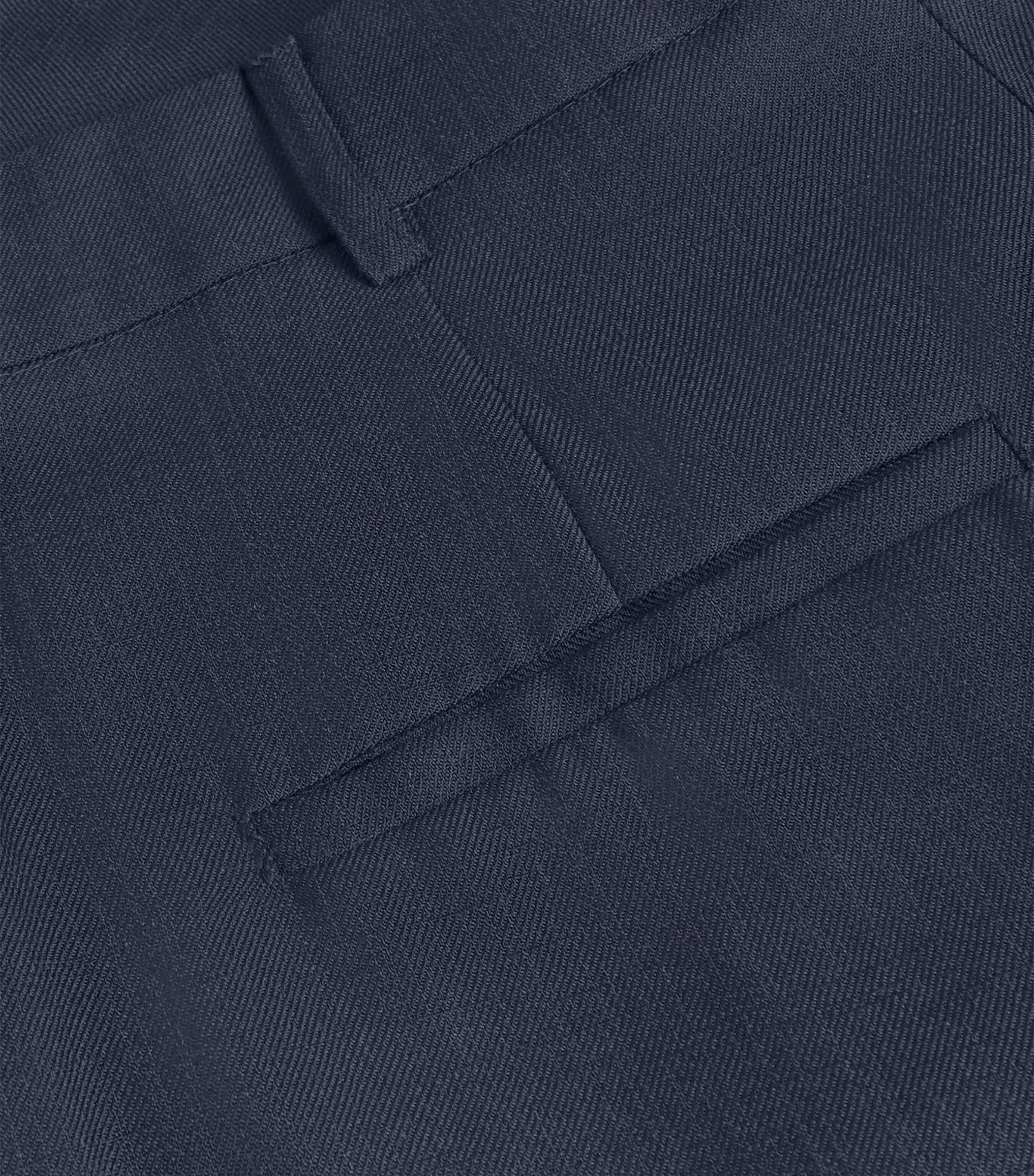 Straight Tailored Trousers NAVY Image 5
