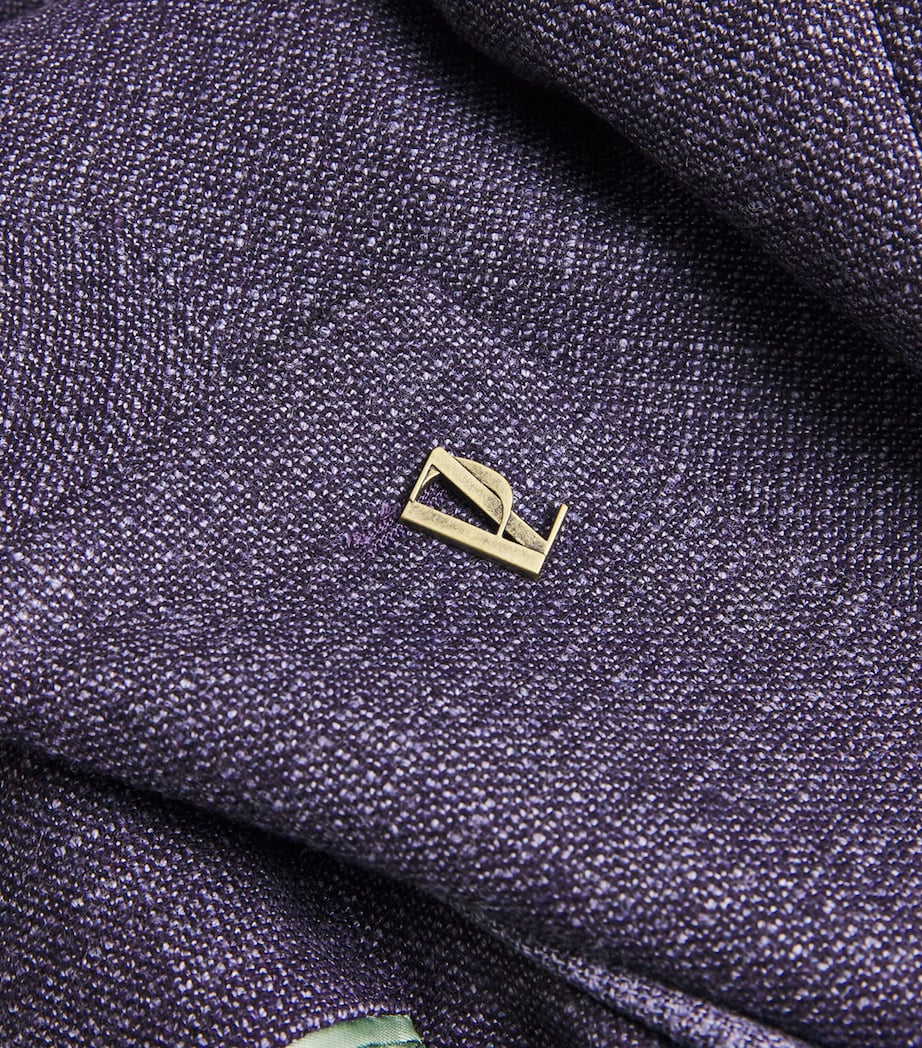 Wool Blazer 75 VIOLET Image 5