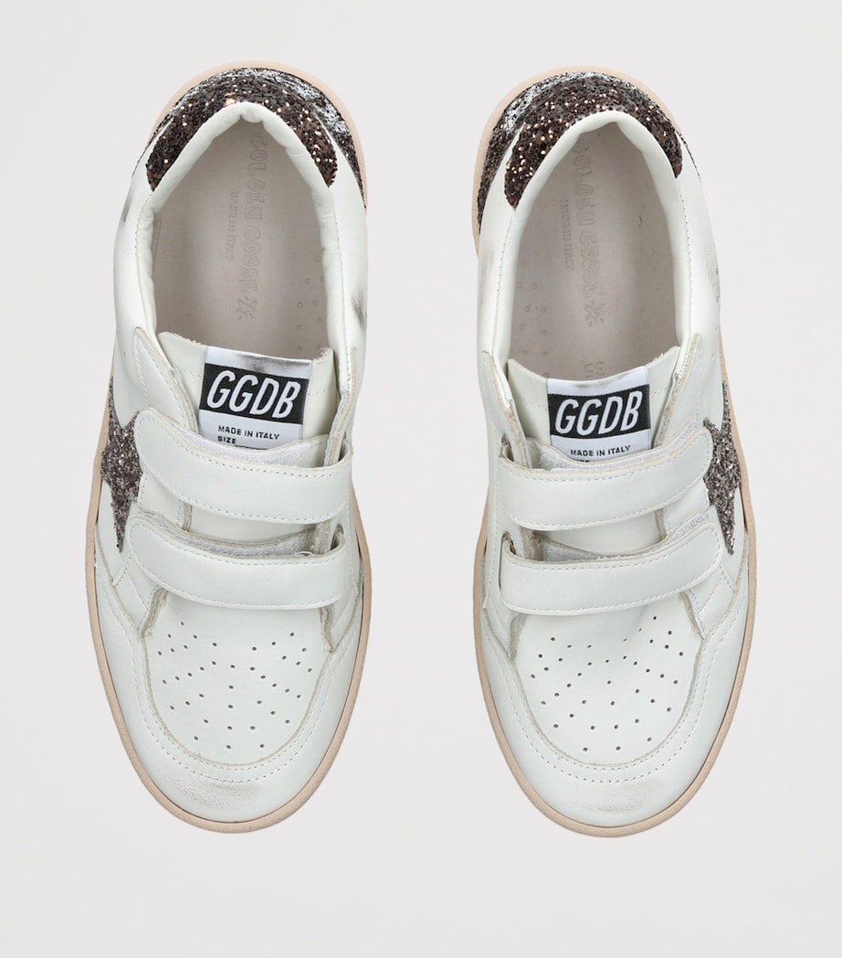 Golden Goose Leather Ball Star Sneakers White/oth Image 3