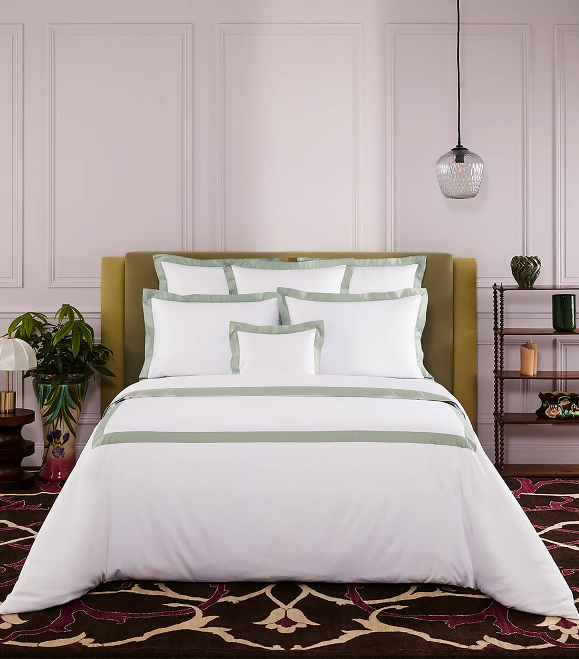 Yves Delorme Linea Verones Standard Oxford Pillowcase