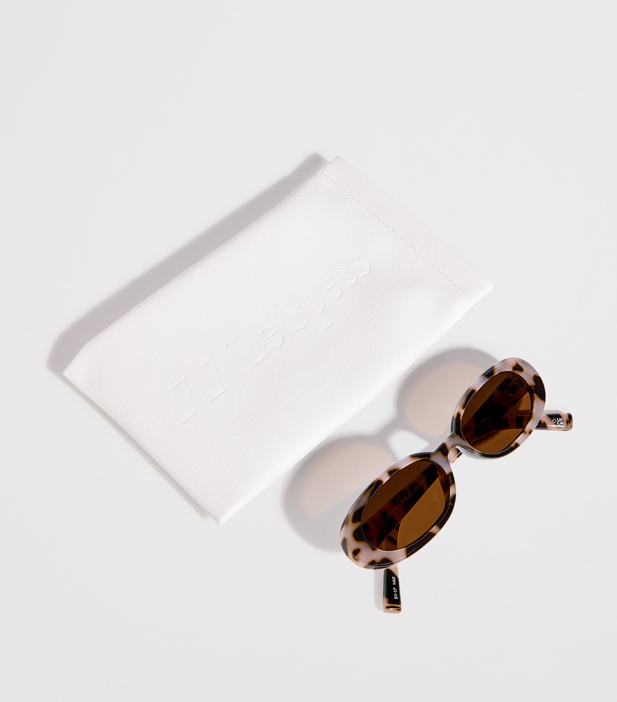 Le Specs Cookie Tort Outta Love Sunglasses Tor Image 4