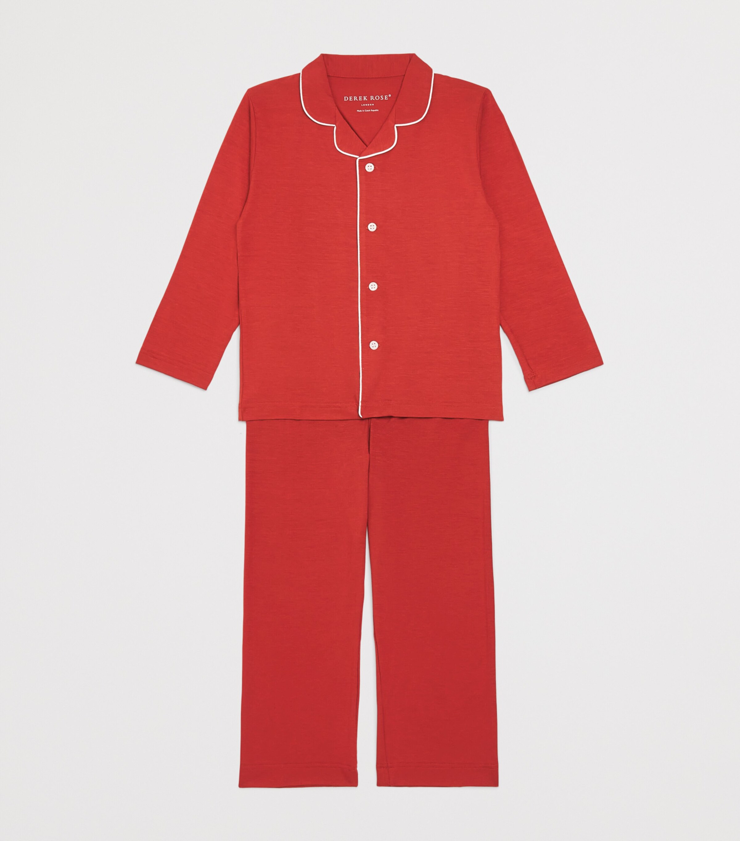 Lara Pyjama Set (3-15 Years) RED Image 3