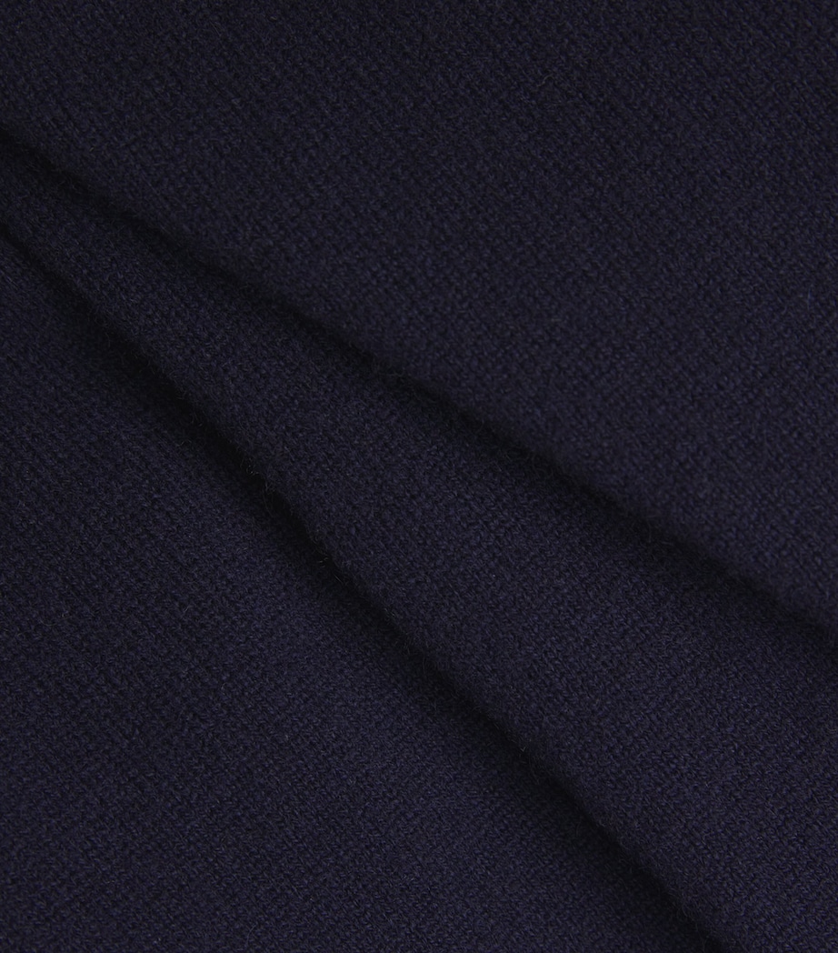 Cashmere Rollneck Sweater T&D NAVY Image 5
