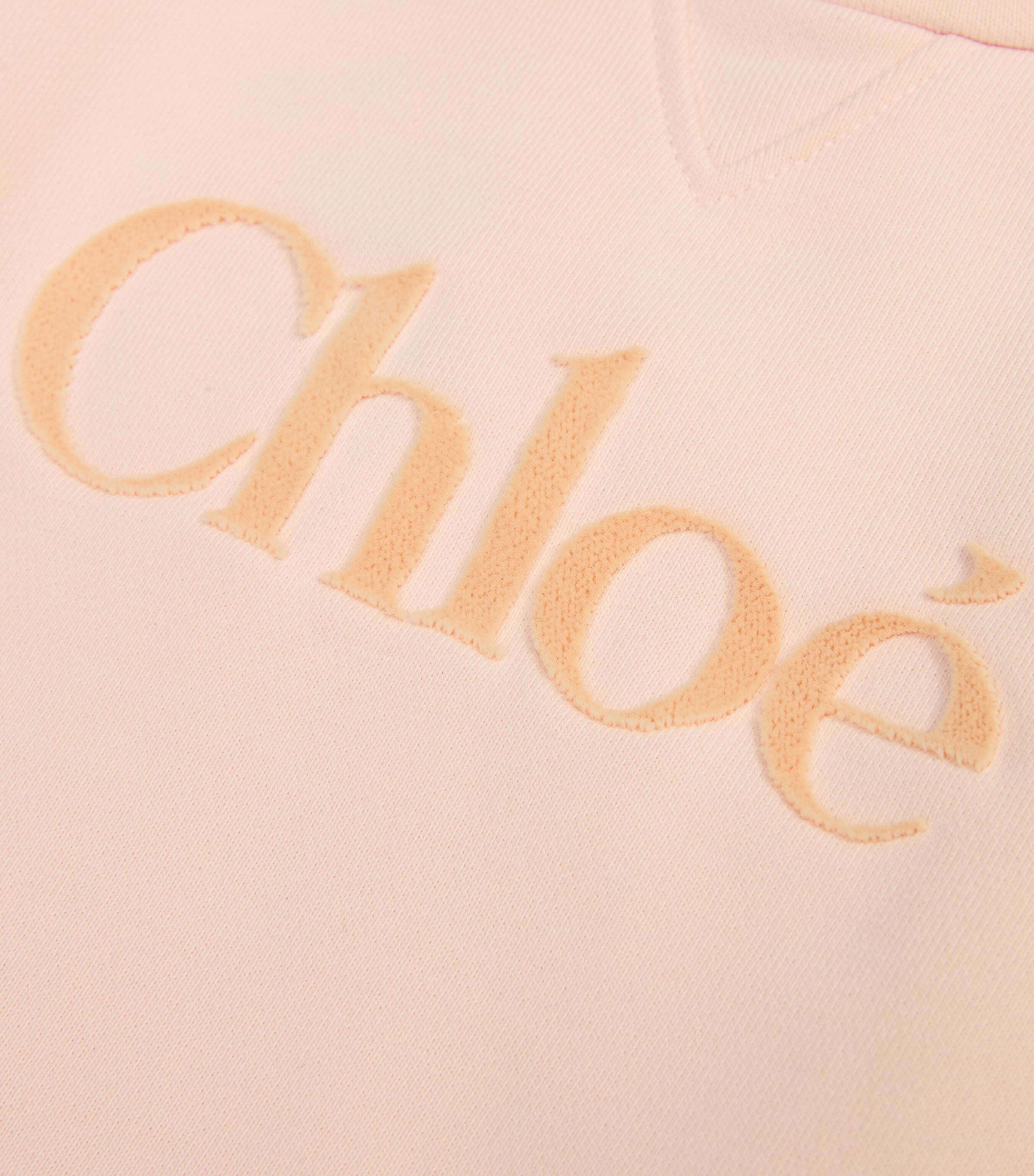 Logo Sweatshirt (6-18 Months) PETAL PINK Image 1