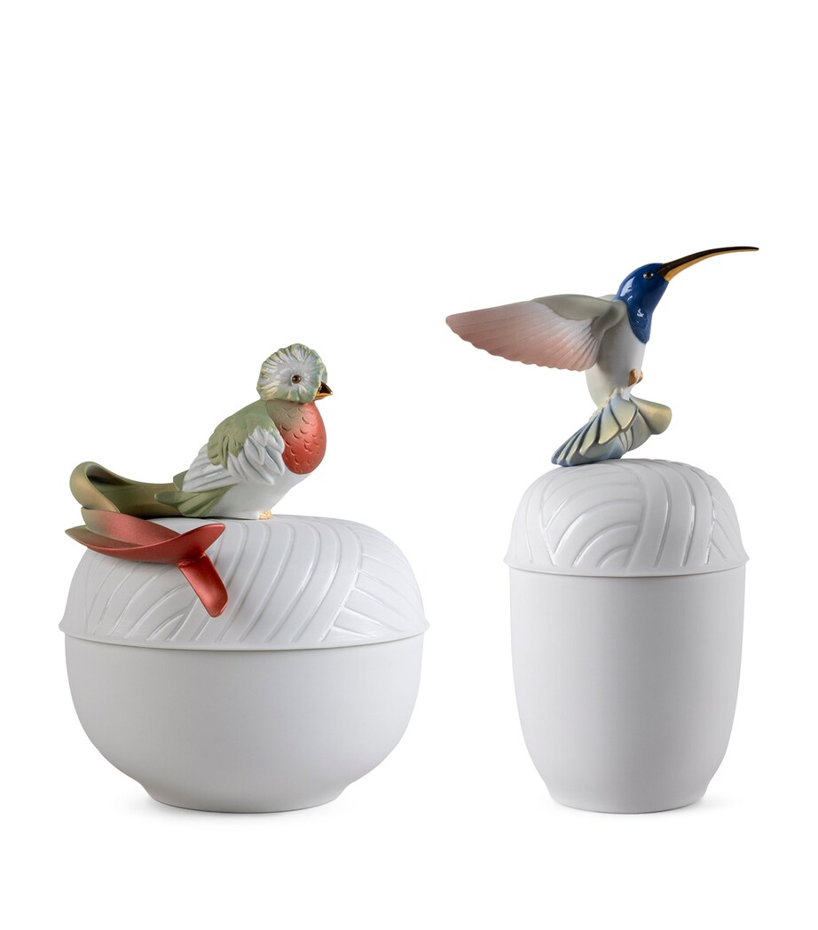 Lladró Porcelain Hummingbird Box Image 10
