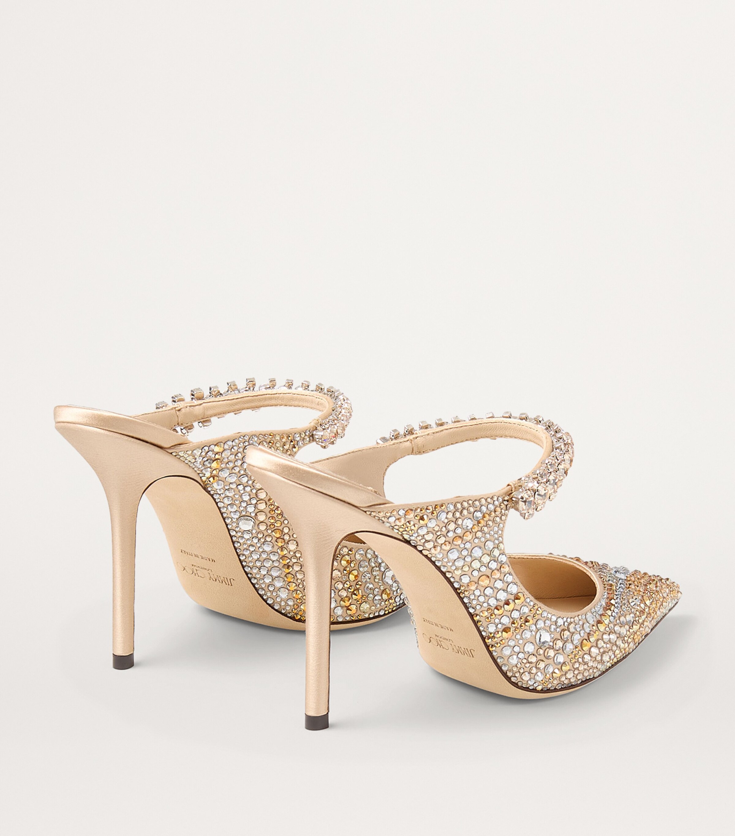 Jimmy Choo Bing 100 Heeled Mules Harrods US