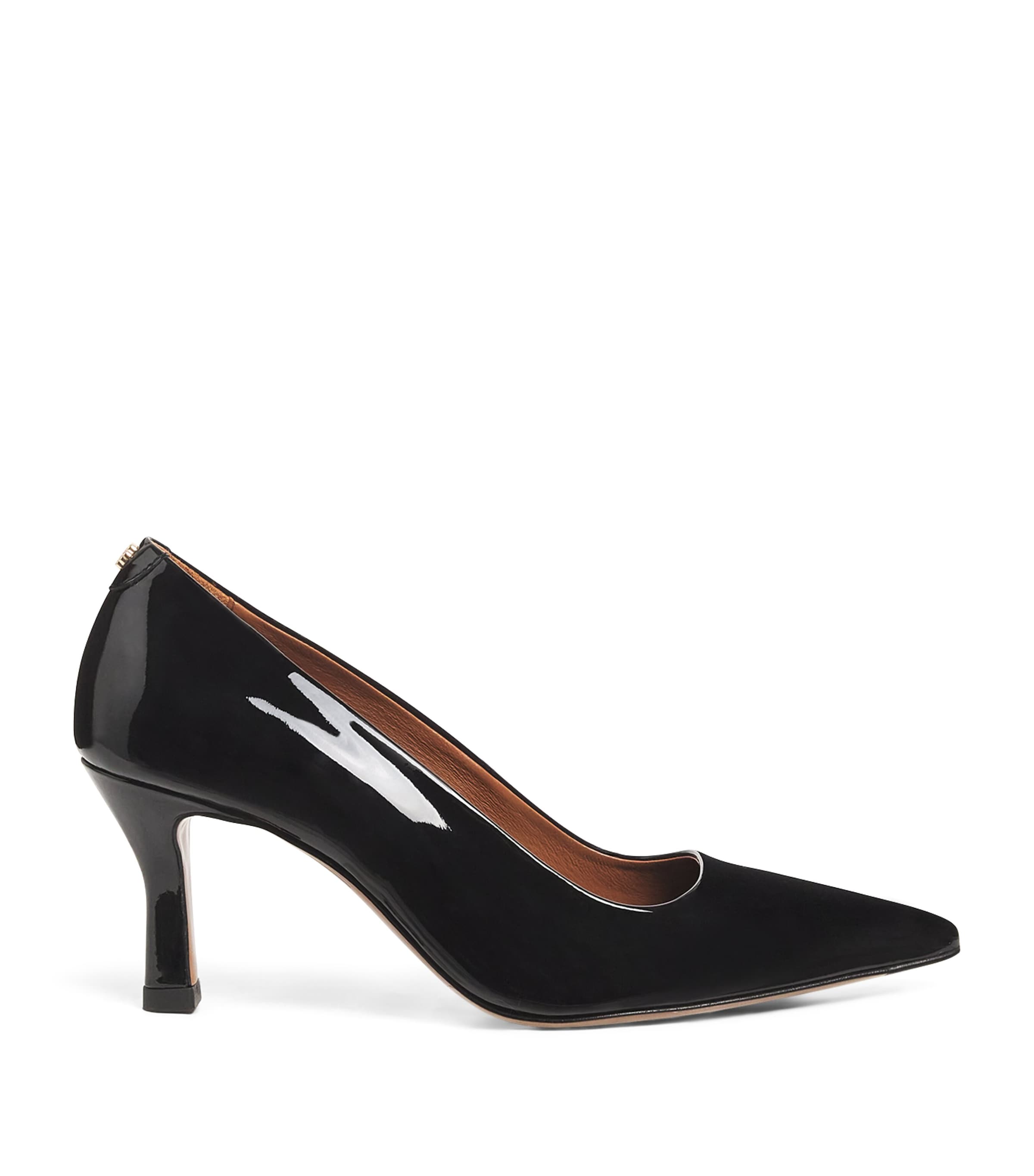 Shop Maje Patent Leather Fanya Pumps 70 In Black