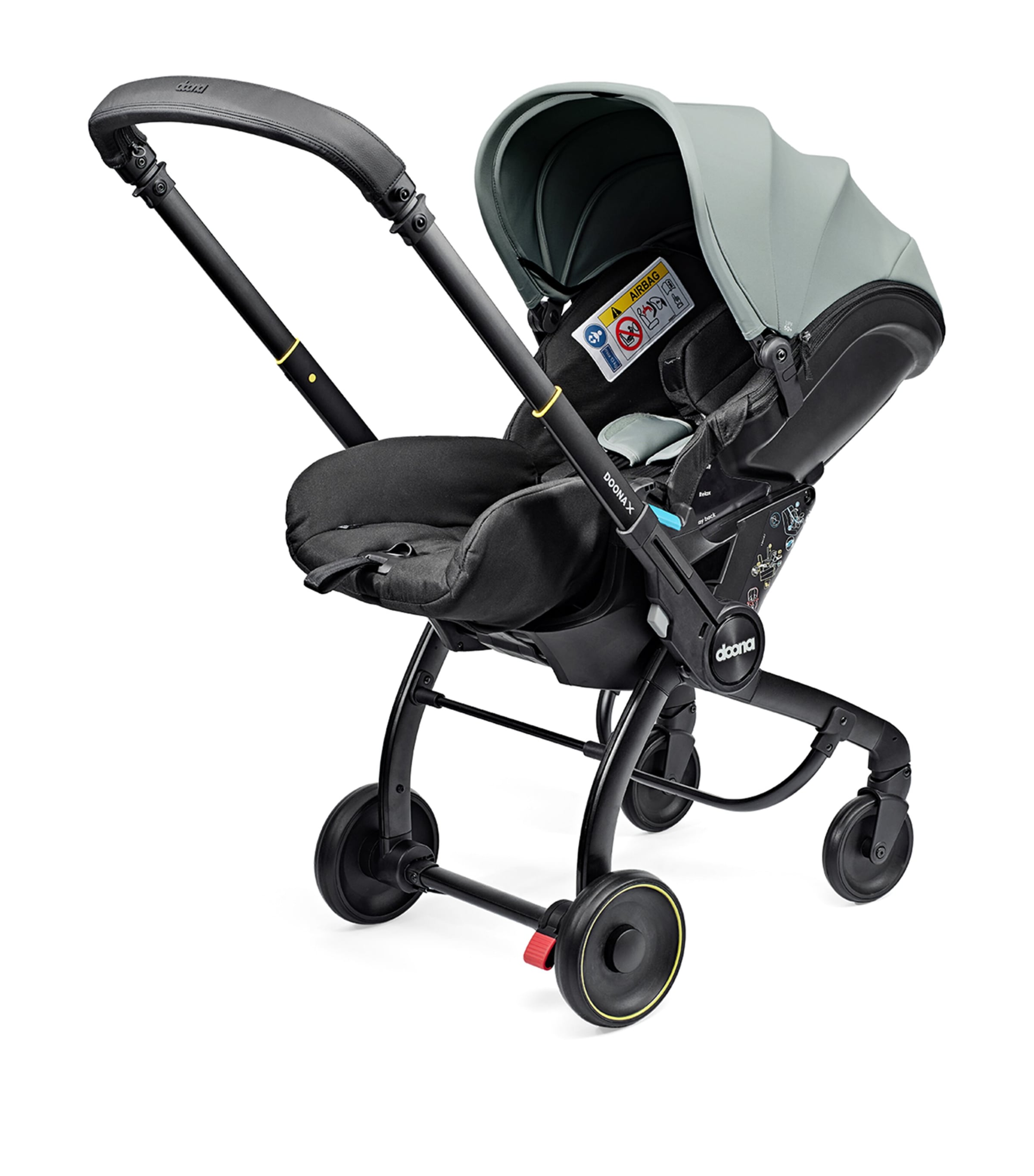 Doona X Infant Car Seat and Stroller DUSTY SAGE Image 4