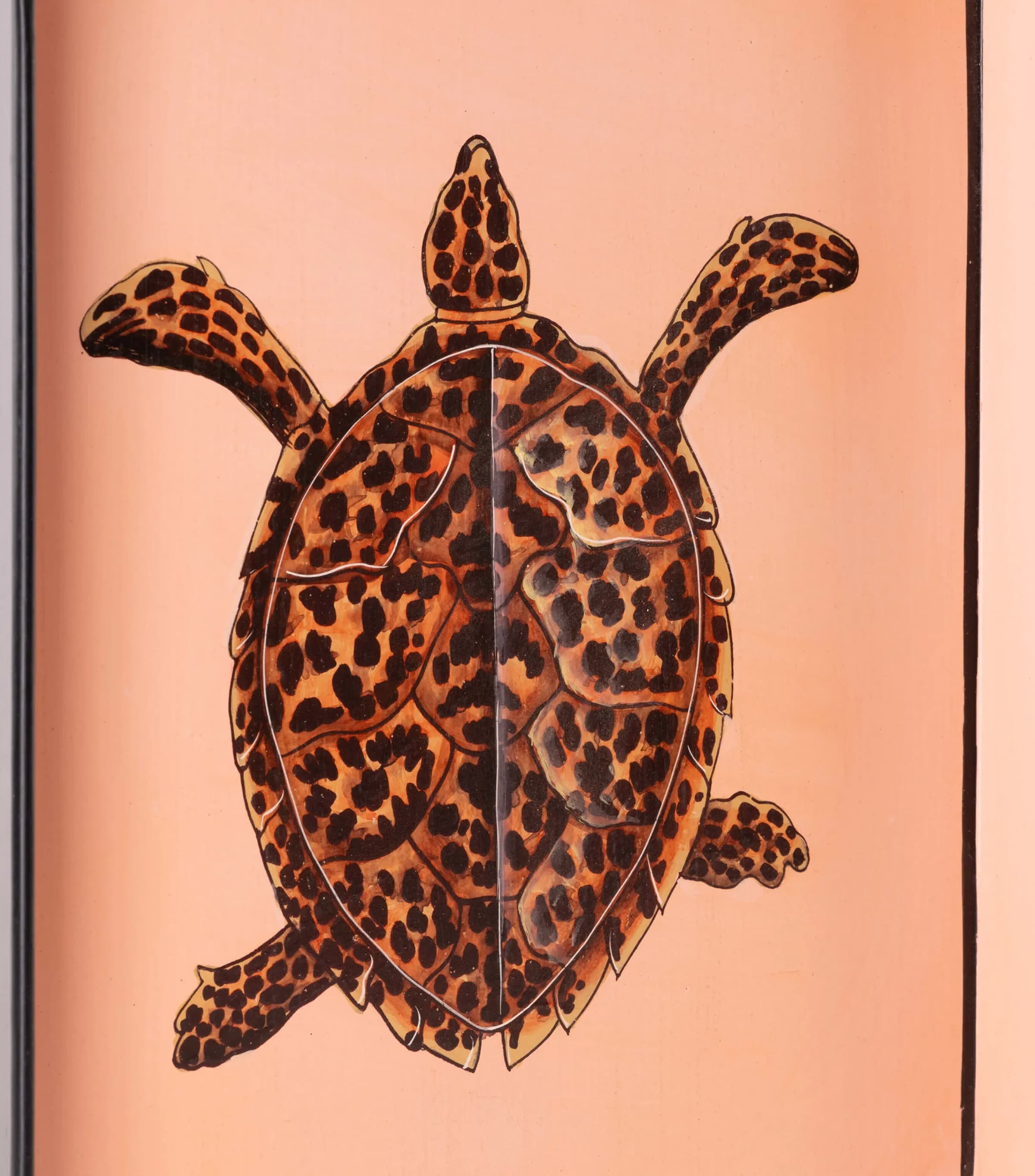 Iron Turtle Tray (43cm x 30cm) BEIGE Image 3