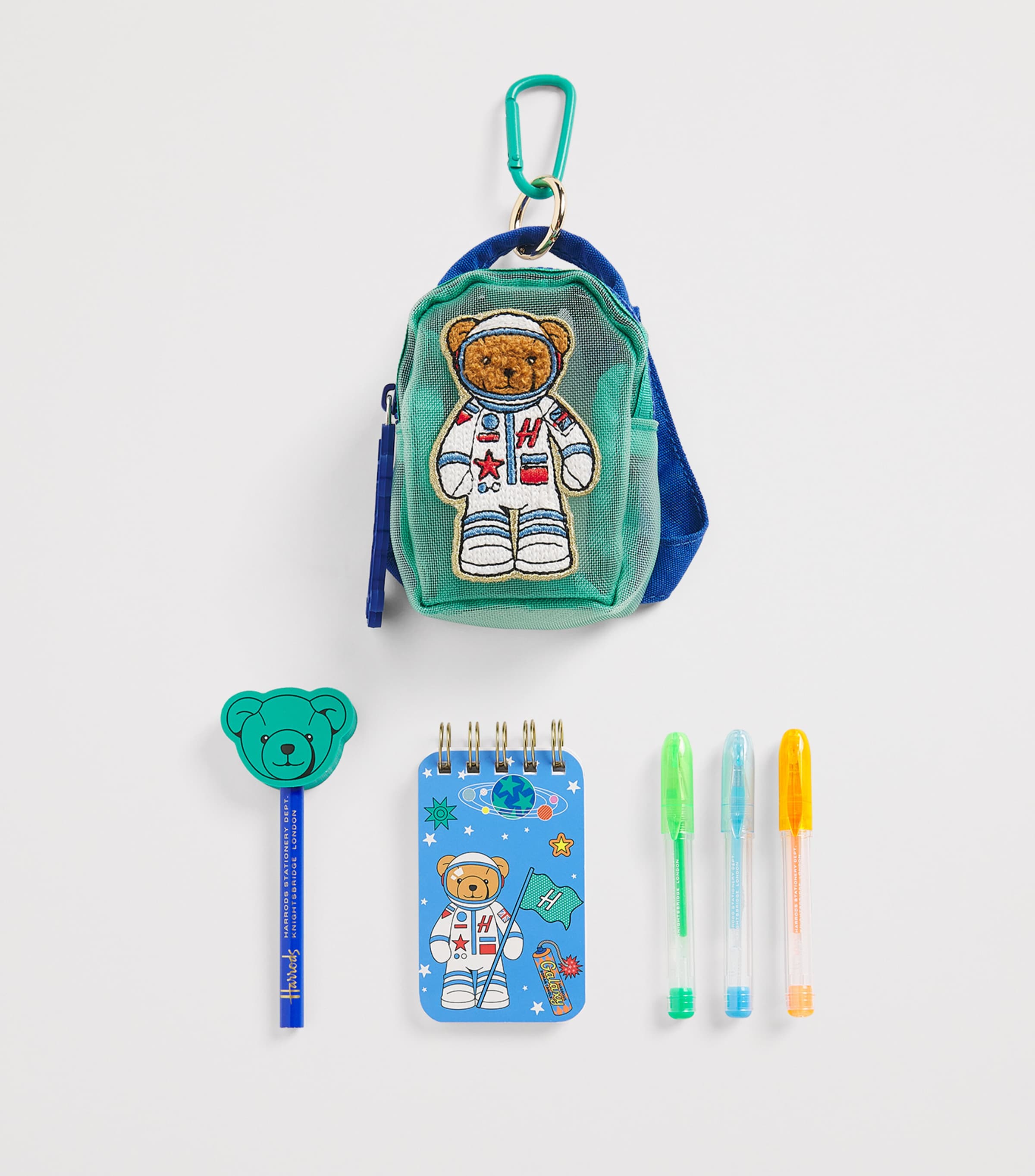 Harrods Pop Rocket Backpack Keyring Image 2