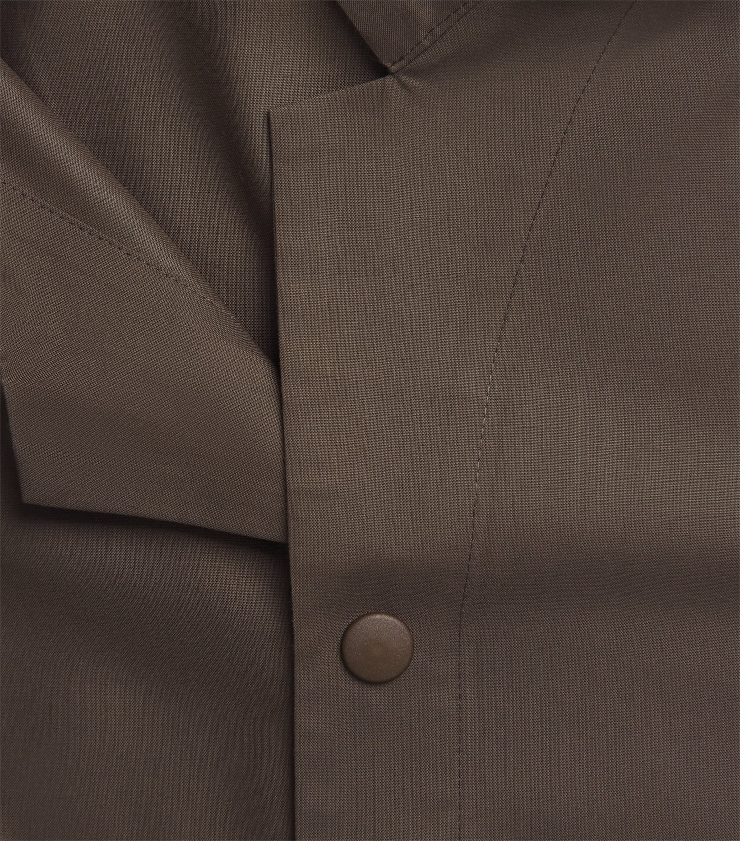 IM MEN Brown Short-Sleeve Compact Shirt | Harrods US