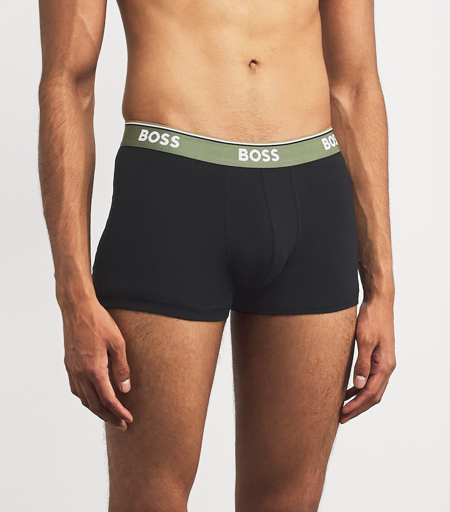 Stretch-Cotton Power Trunks (Pack of 3) 986 OPEN MISC Image 2