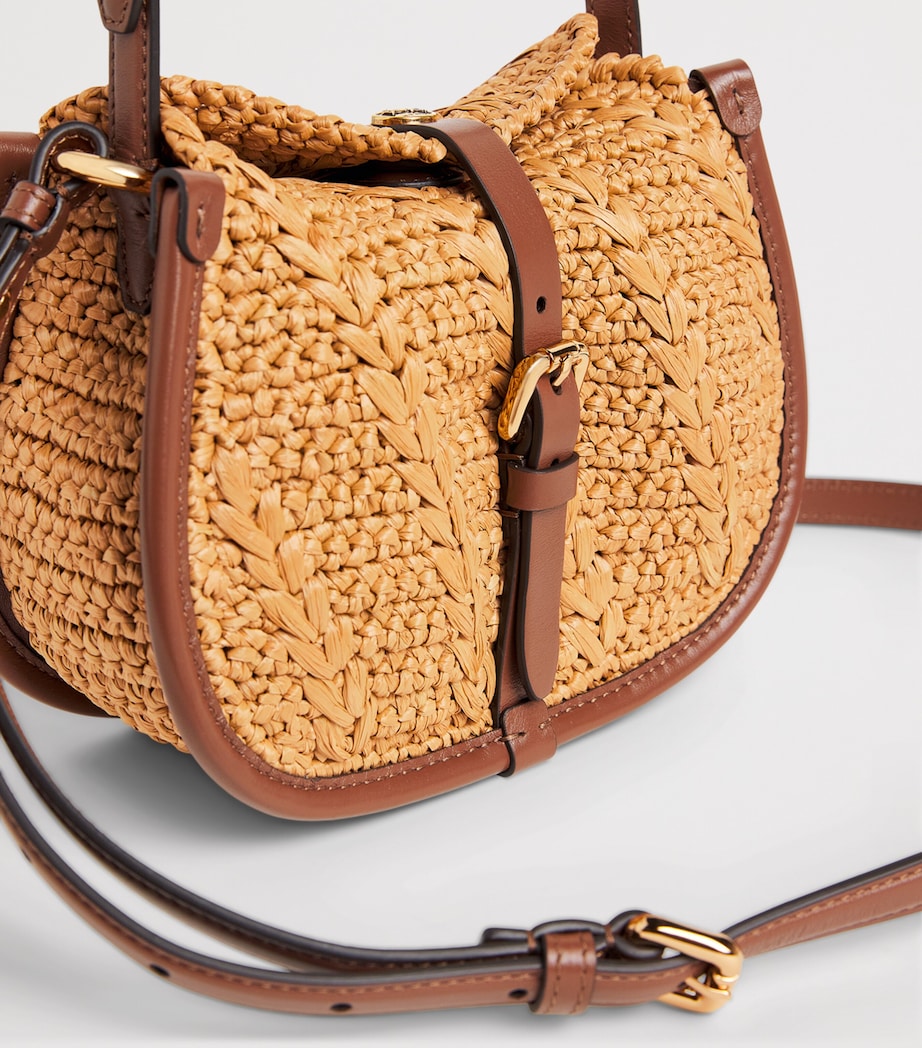 Raffia Pony Cross-Body Bag Y0412 Image 4