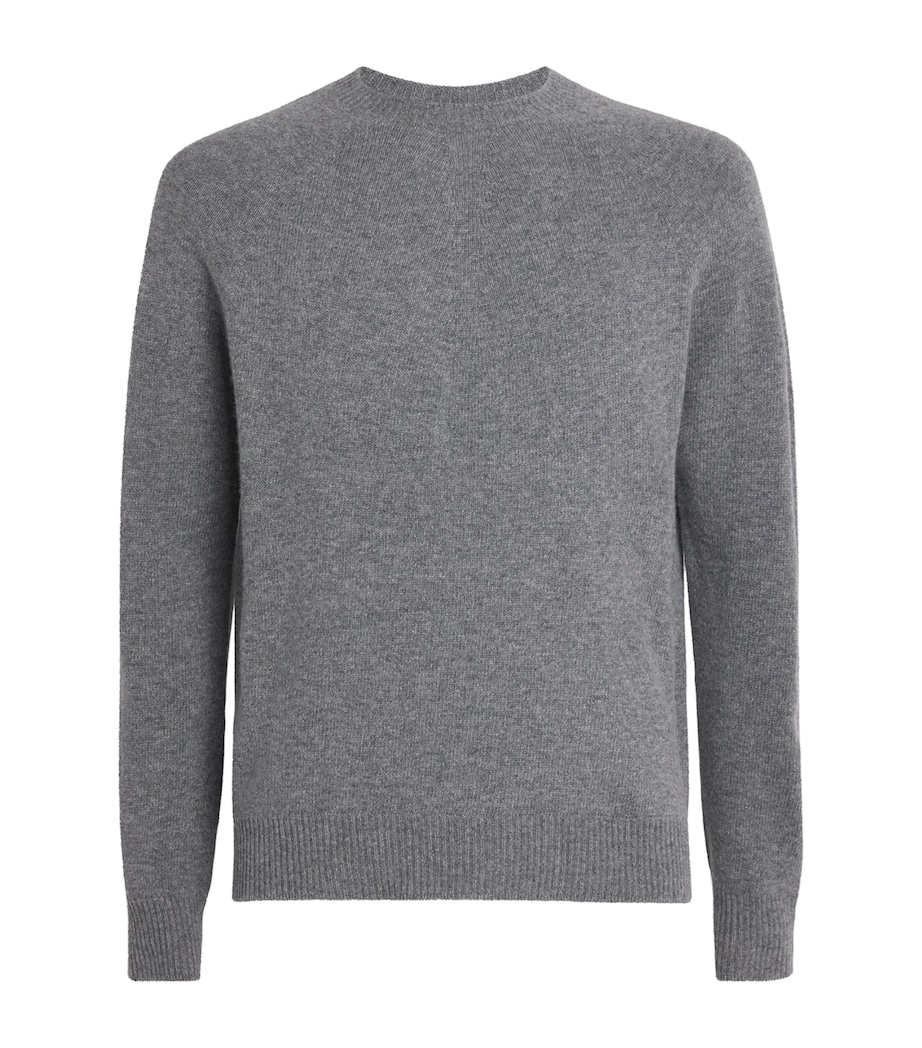 Virgin Wool-Cashmere Sweater SMOKE Image 1