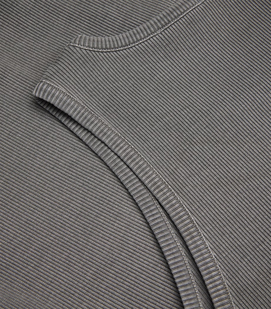 Ribbed Viggo Tank Top PEWTER WASH MID GREY Image 5