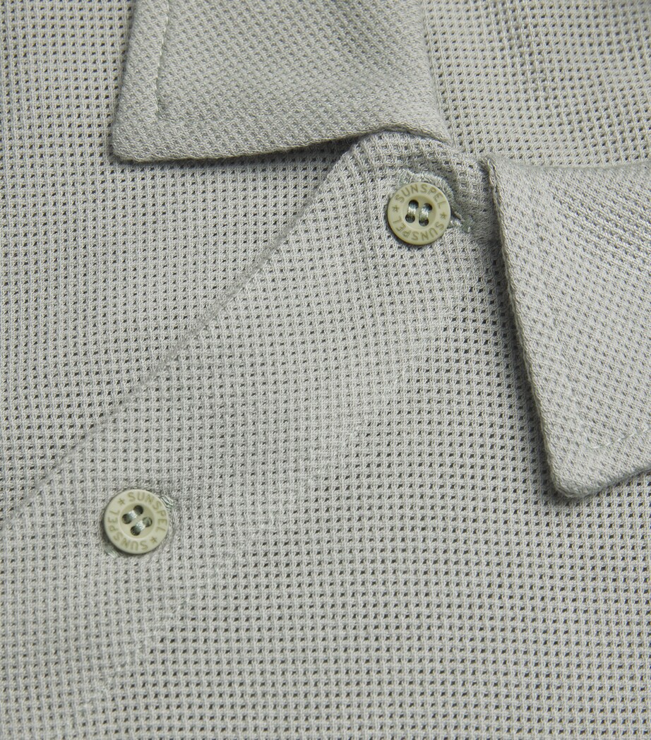 Supima Cotton Riviera Polo Shirt GNII-PASTEL GREEN Image 5