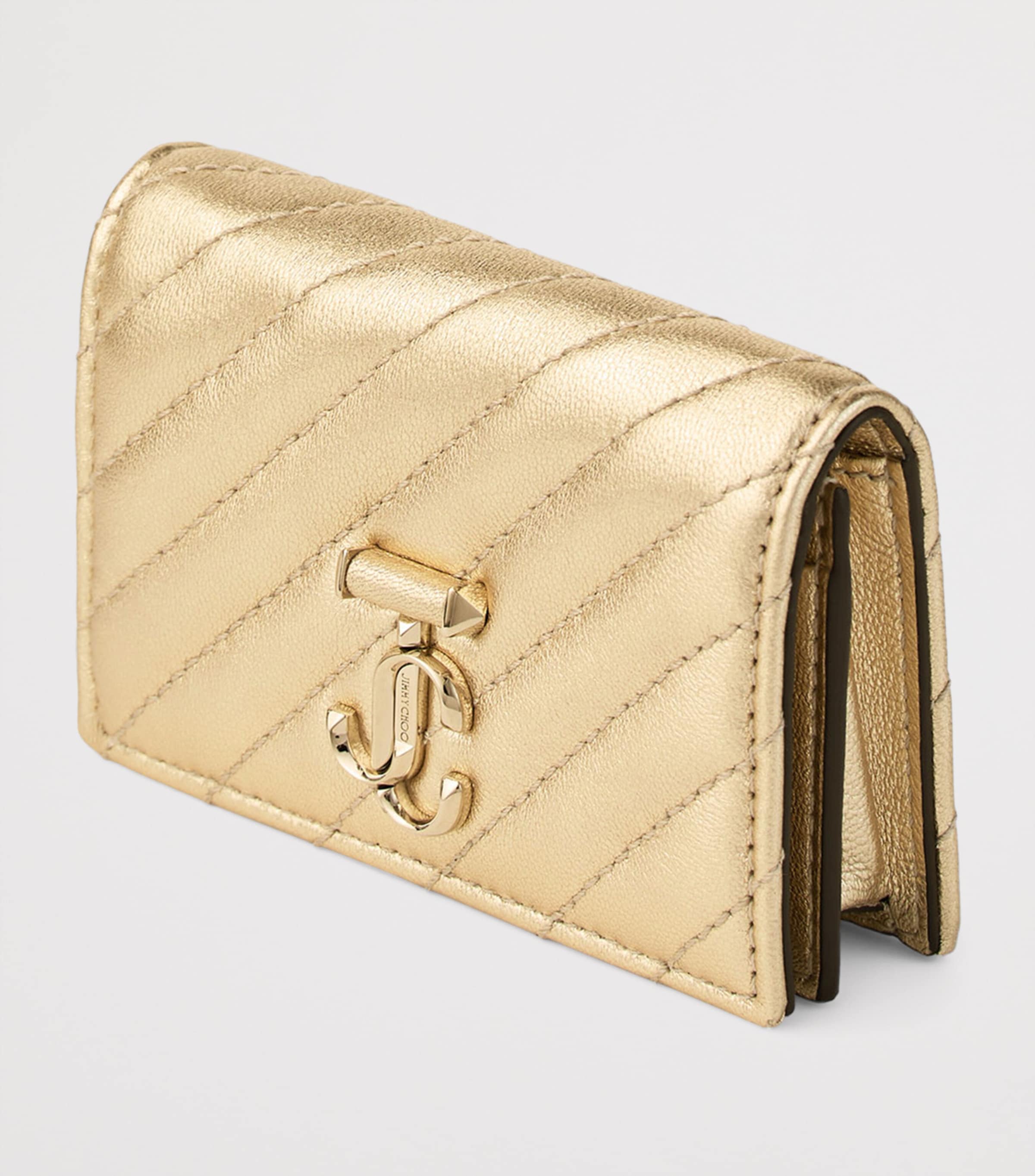 Curve Nello Leather Wallet GOLD/SHINY GOLD Image 2