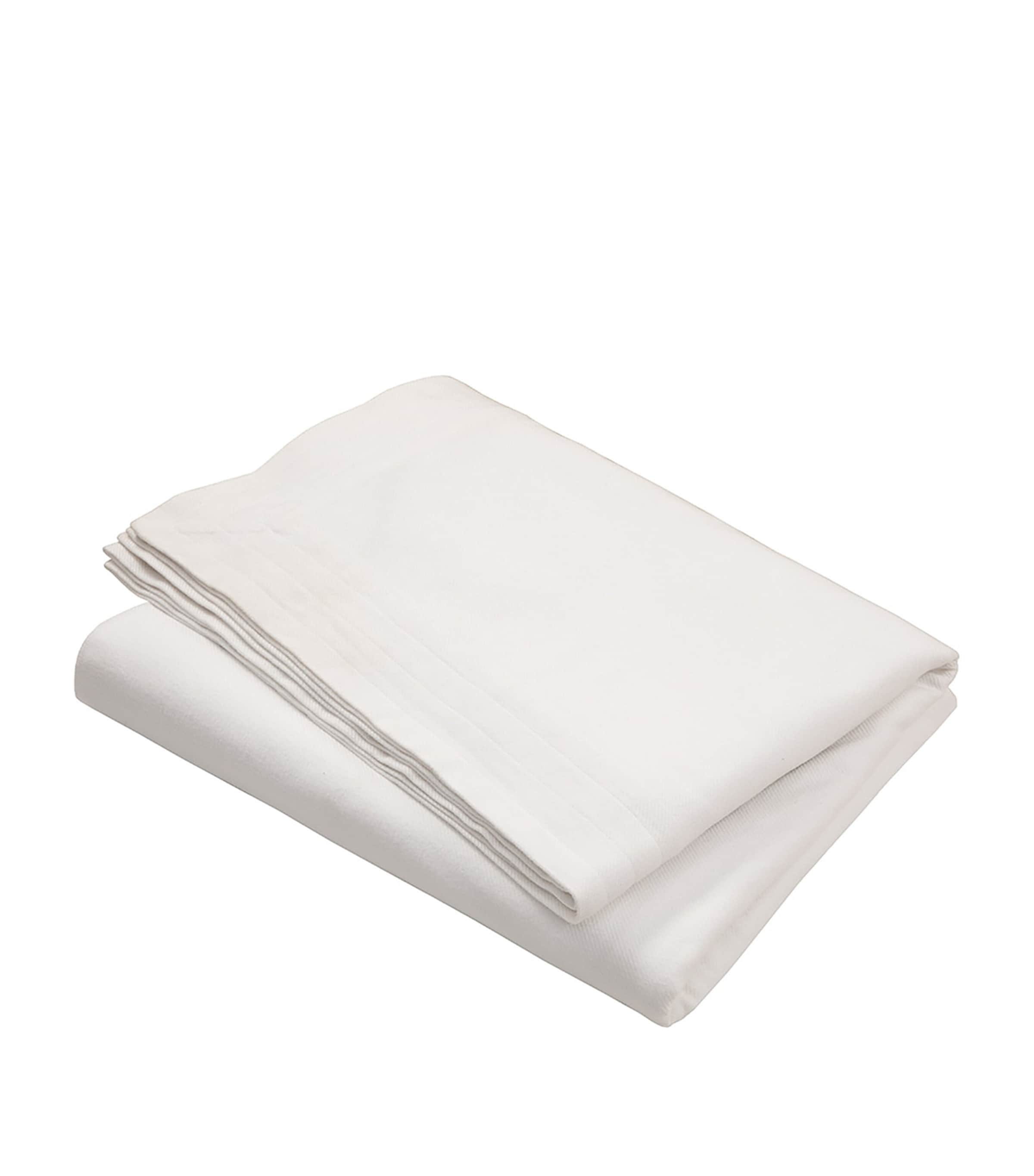 Ralph Lauren Home Penthouse White Blanket (275cm x 230cm) | Home Furnishings | Throws | Bedding | Bedspreads & Bed Throws | Designers | Ralph Lauren | Ralph Lauren Home | 5179