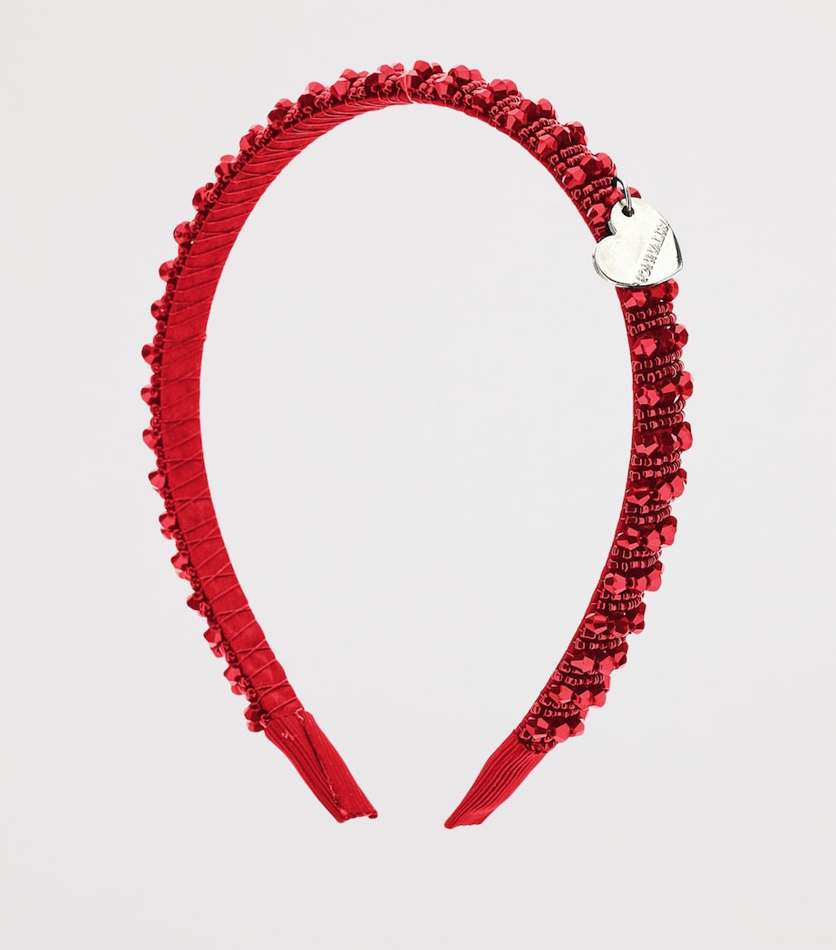 Crystal Charm Headband RUBINO Image 3
