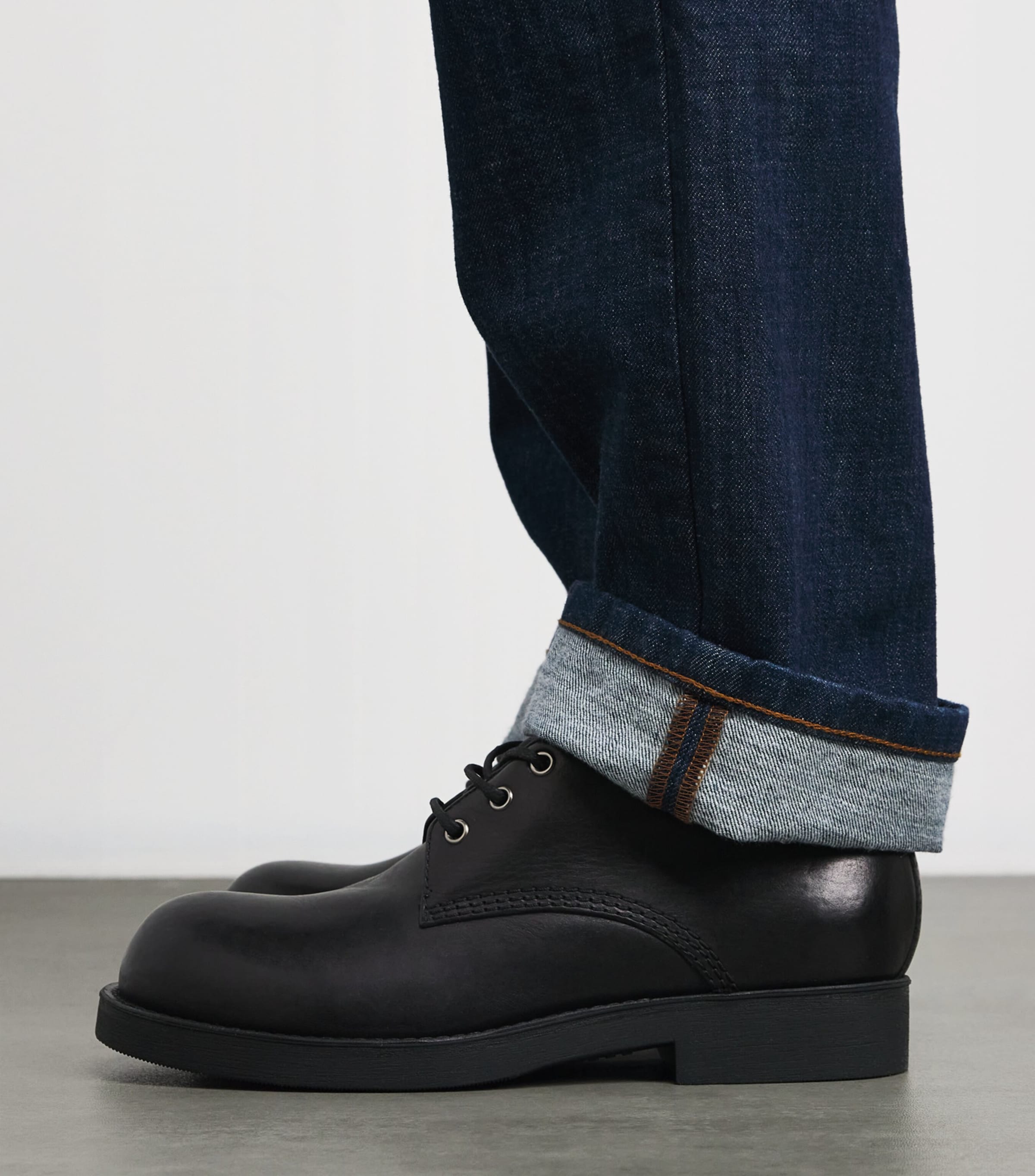 Leather Derby Shoes T8013 Image 2