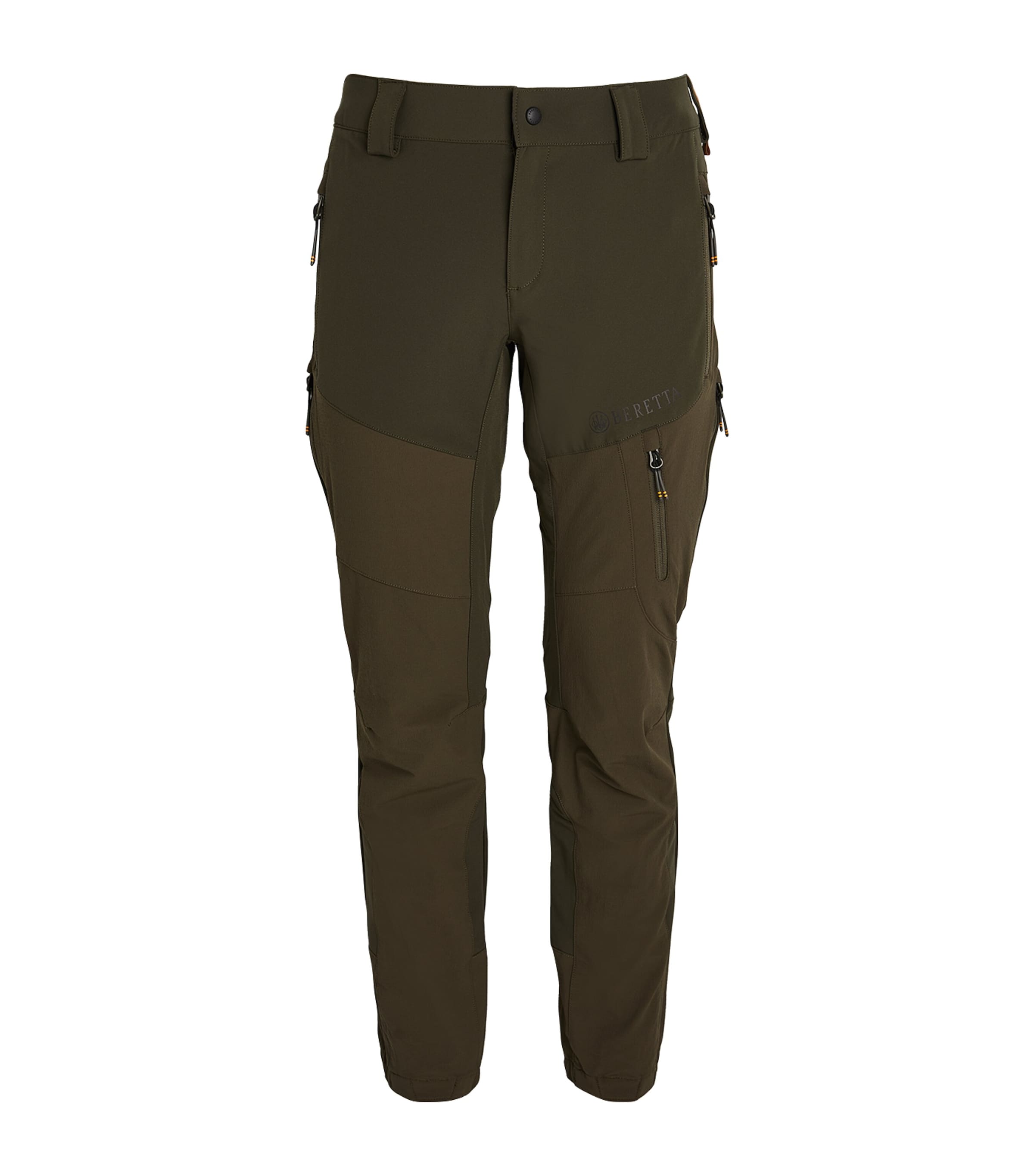Beretta Stretch-cotton Trousers In Green