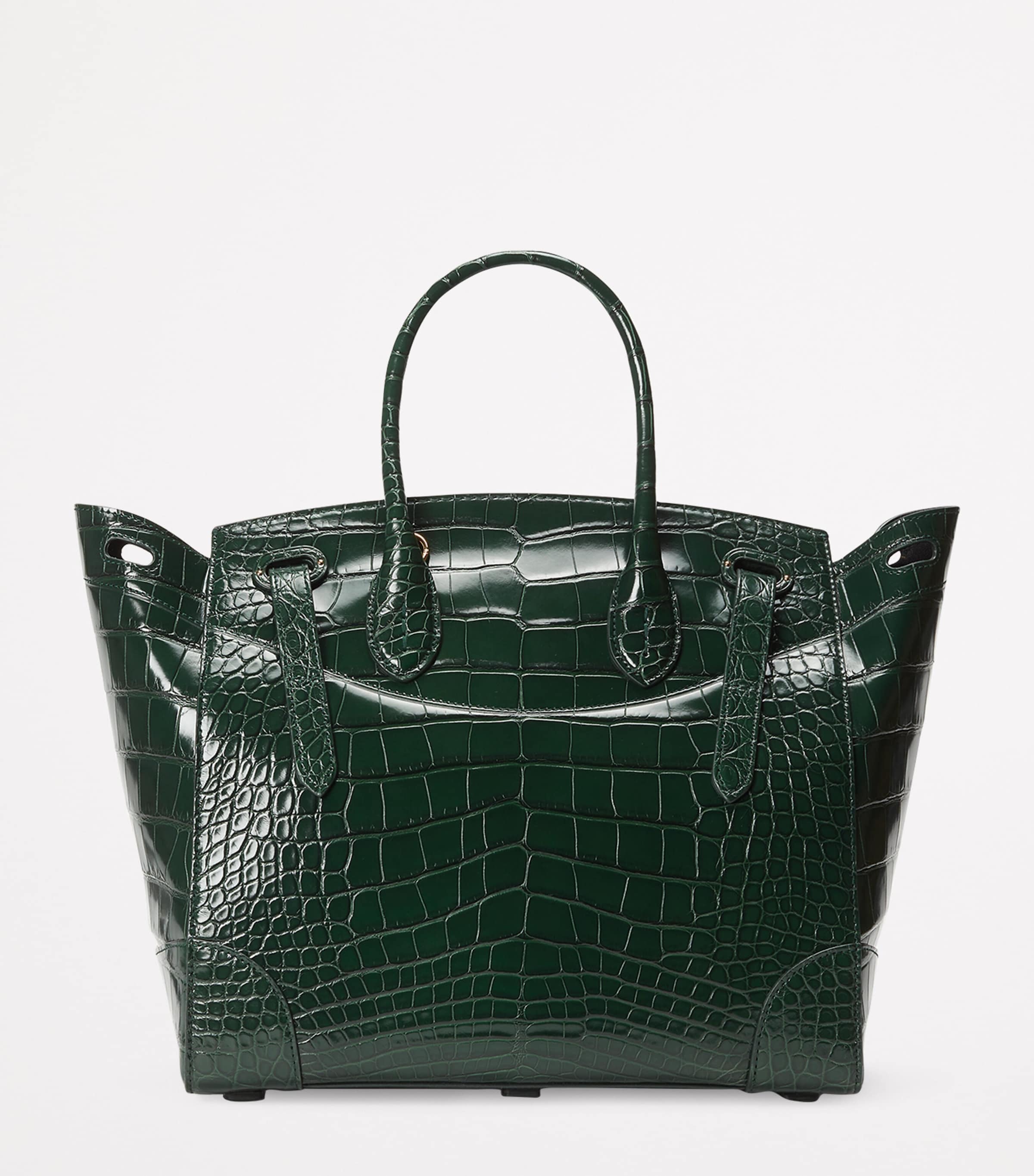 Ralph Lauren Collection Alligator Leather Ricky 33 Top