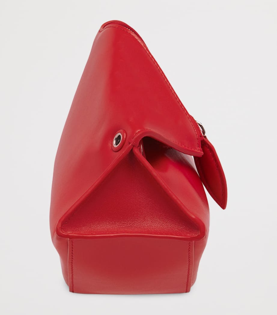 Leather Manta Clutch Bag 6406 Image 3