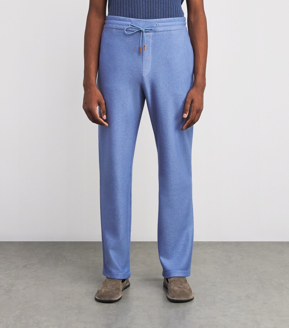 Colombo Mens Cashmere-Silk Sweatpants Image 3