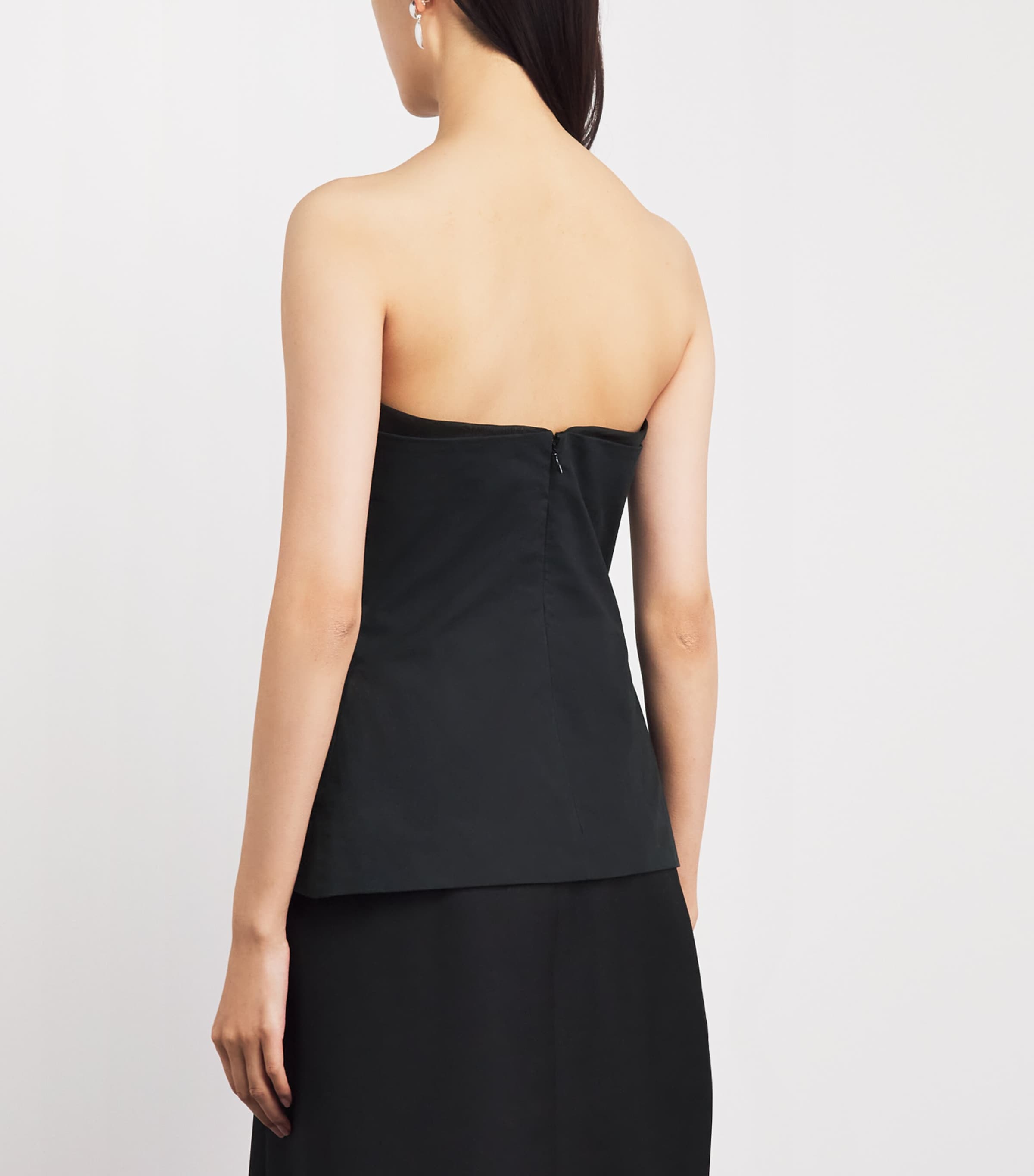 Voranida Womens Cotton Tyla Tube Top Black Image 5
