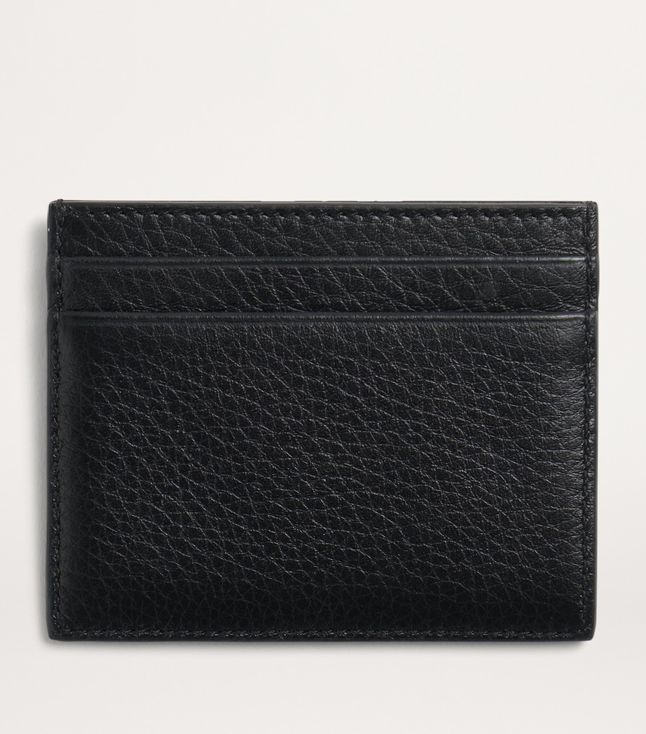 Leather Rockstud Card Holder 0NO Image 3
