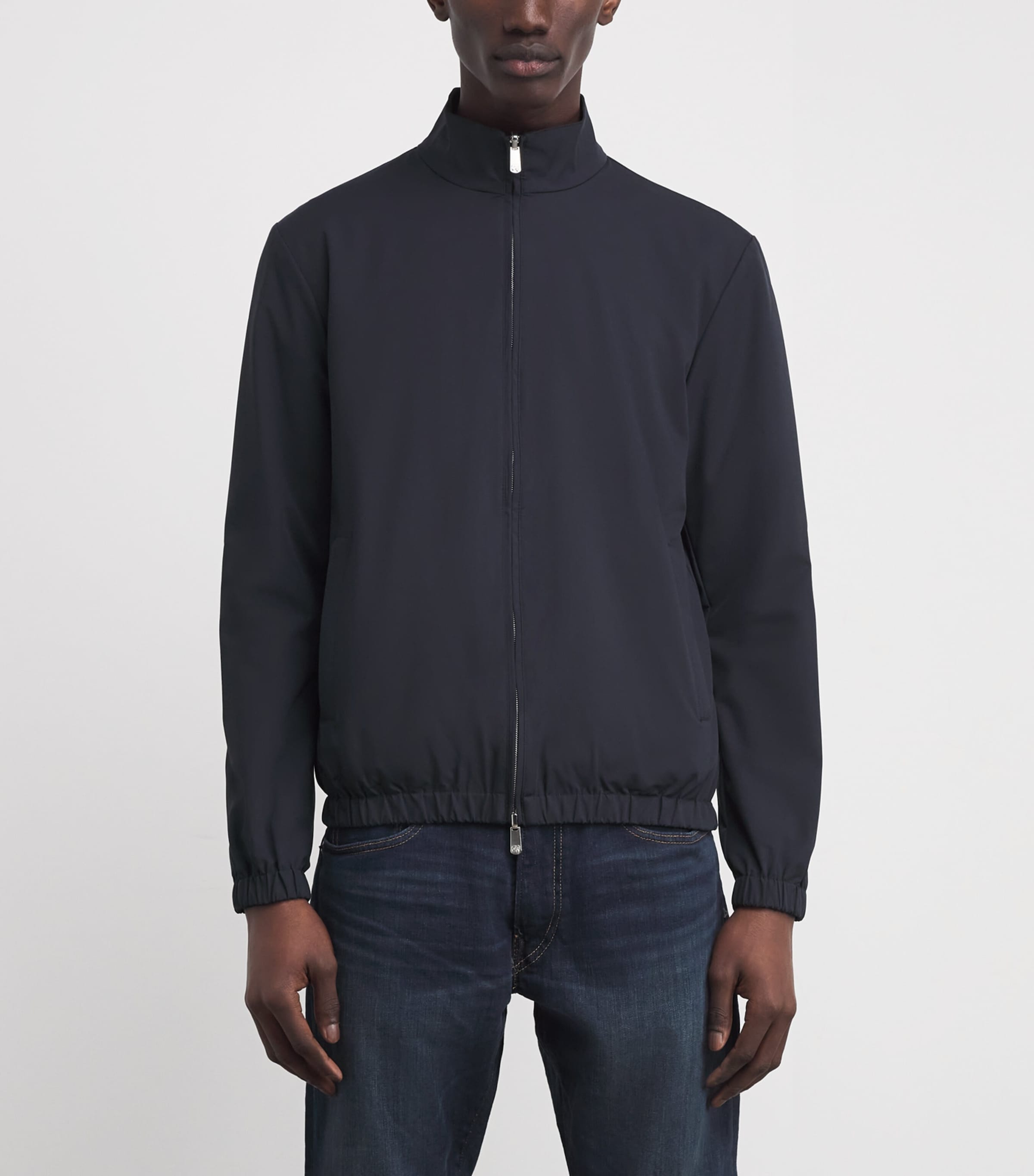 Technical Track Jacket 01-NAVY / BLACK Image 3