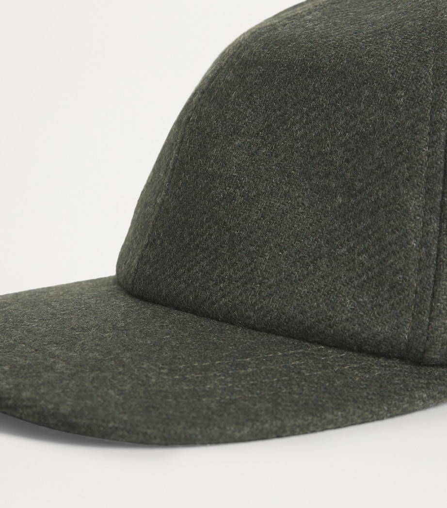 Wool Twill Cap GNHV DRILL GREEN Image 4