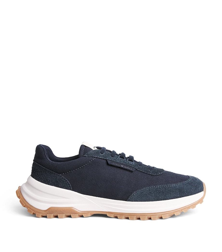 Emporio Armani Suede Sneakers Image 1