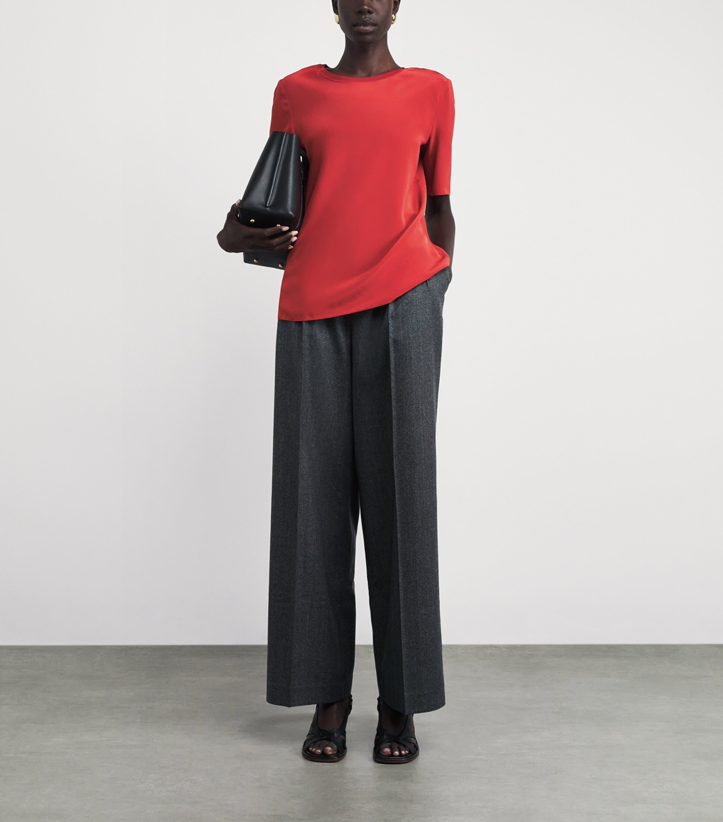 Silk Crepe Rubin Blouse SPICE Image 2