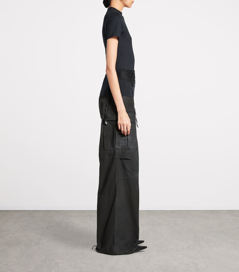 Stretch-Cotton Lingerie T-Shirt 1083 Image 5