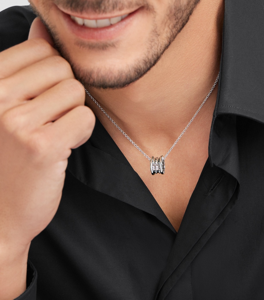 Silver and Steel Save The Children Necklace SILVER Image 5