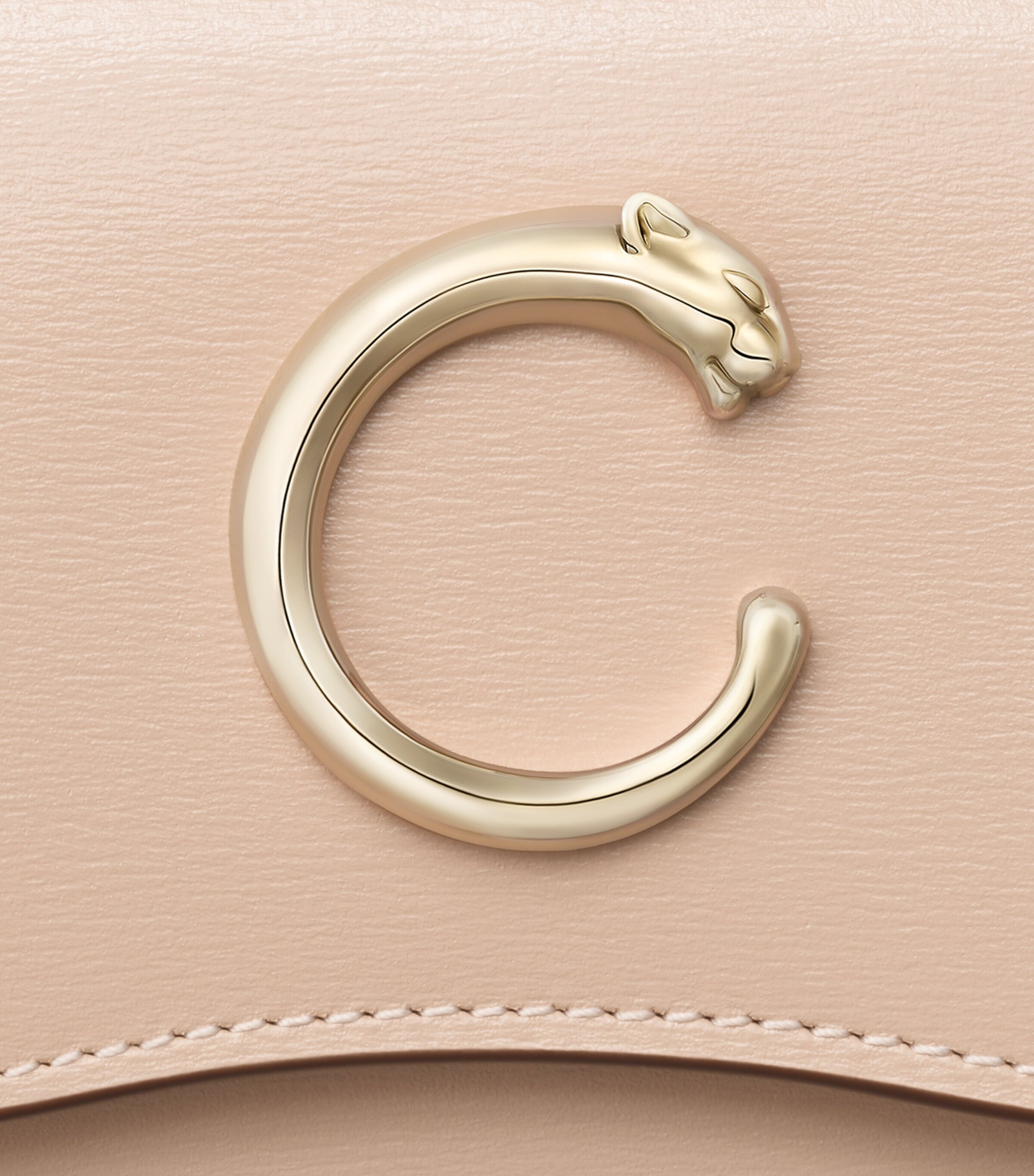 Cartier Leather Panthère de Cartier Wallet Peach Image 4