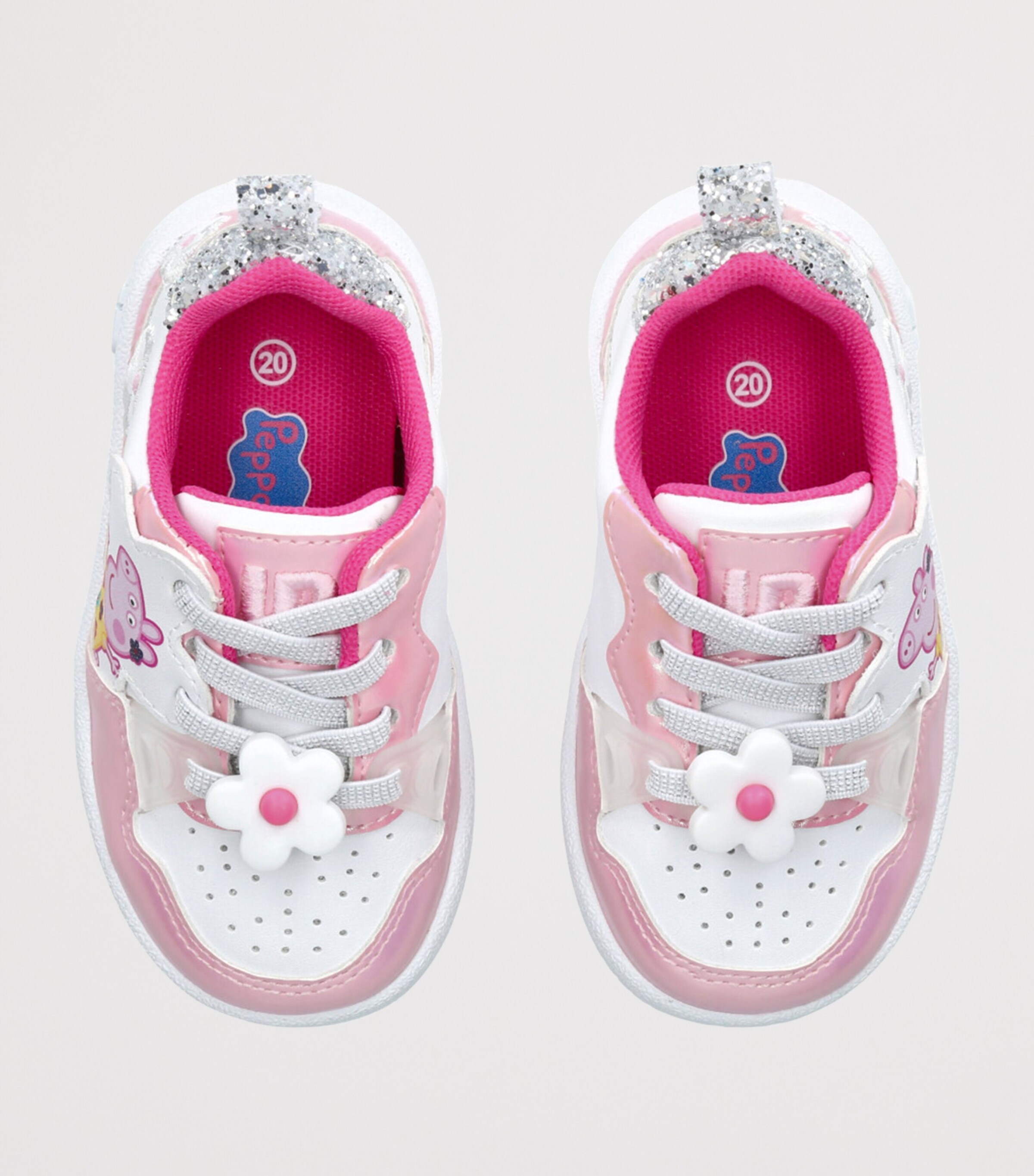Peppa Pig Satin Sneakers PINK Image 4