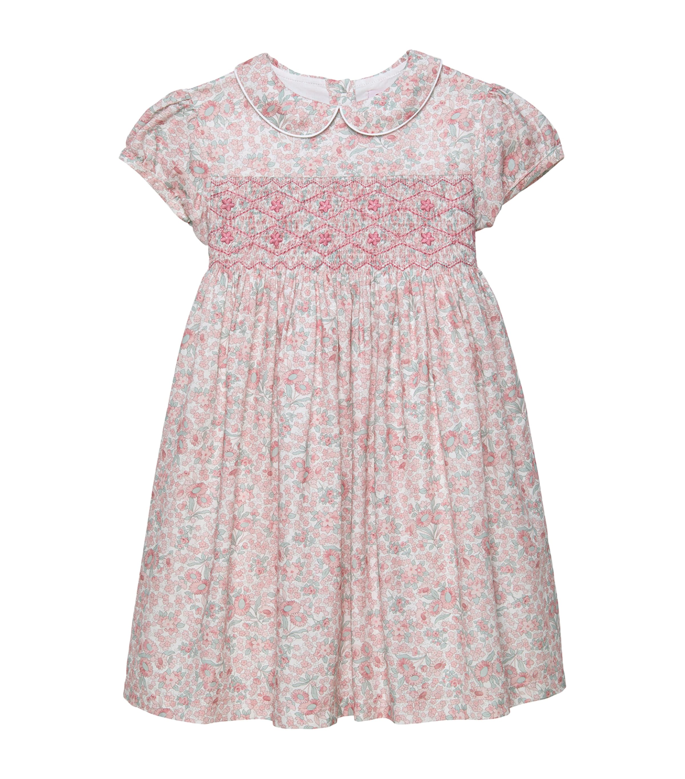 Trotters Floral Arabella Dress In Pink