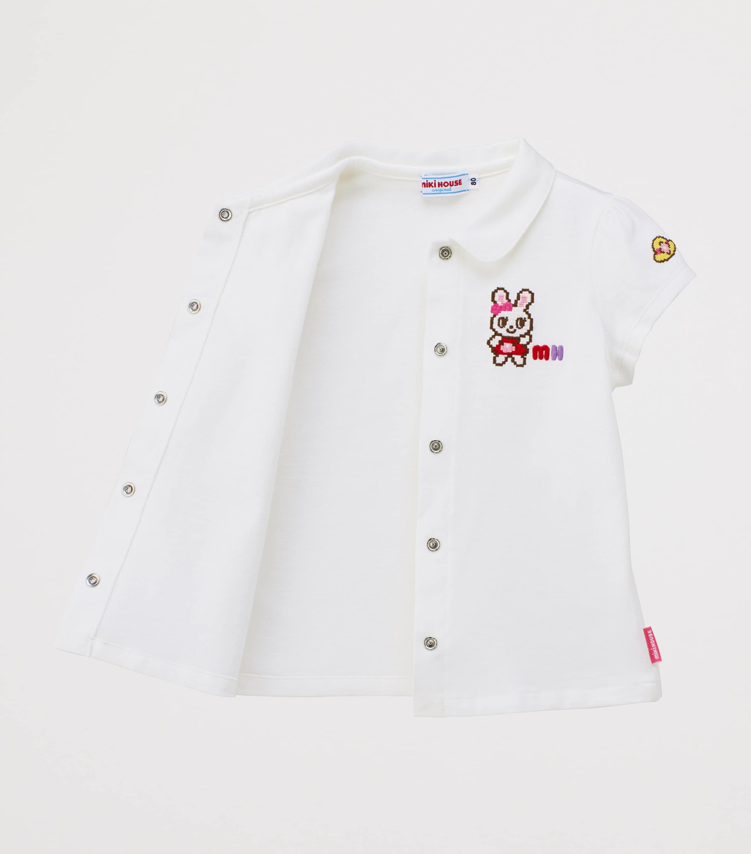 Miki House Usako Bunny Blouse (6 Months-4 Years) Image 2