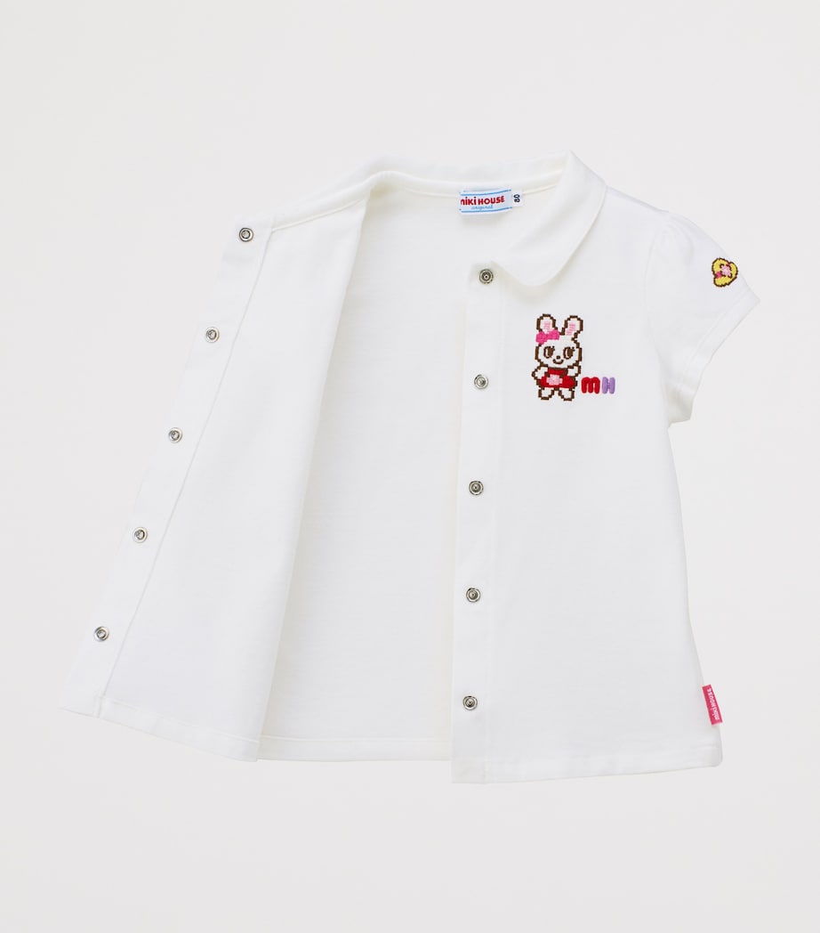 Miki House Usako Bunny Blouse (6 Months-4 Years) Image 2