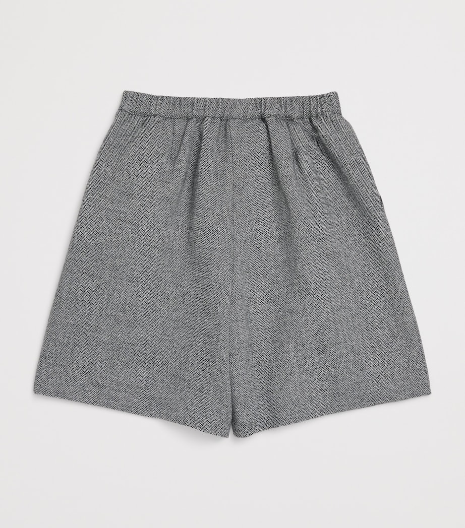 Wool-Blend Bermuda Shorts (2-14 Years) 090CARBON GREY Image 2