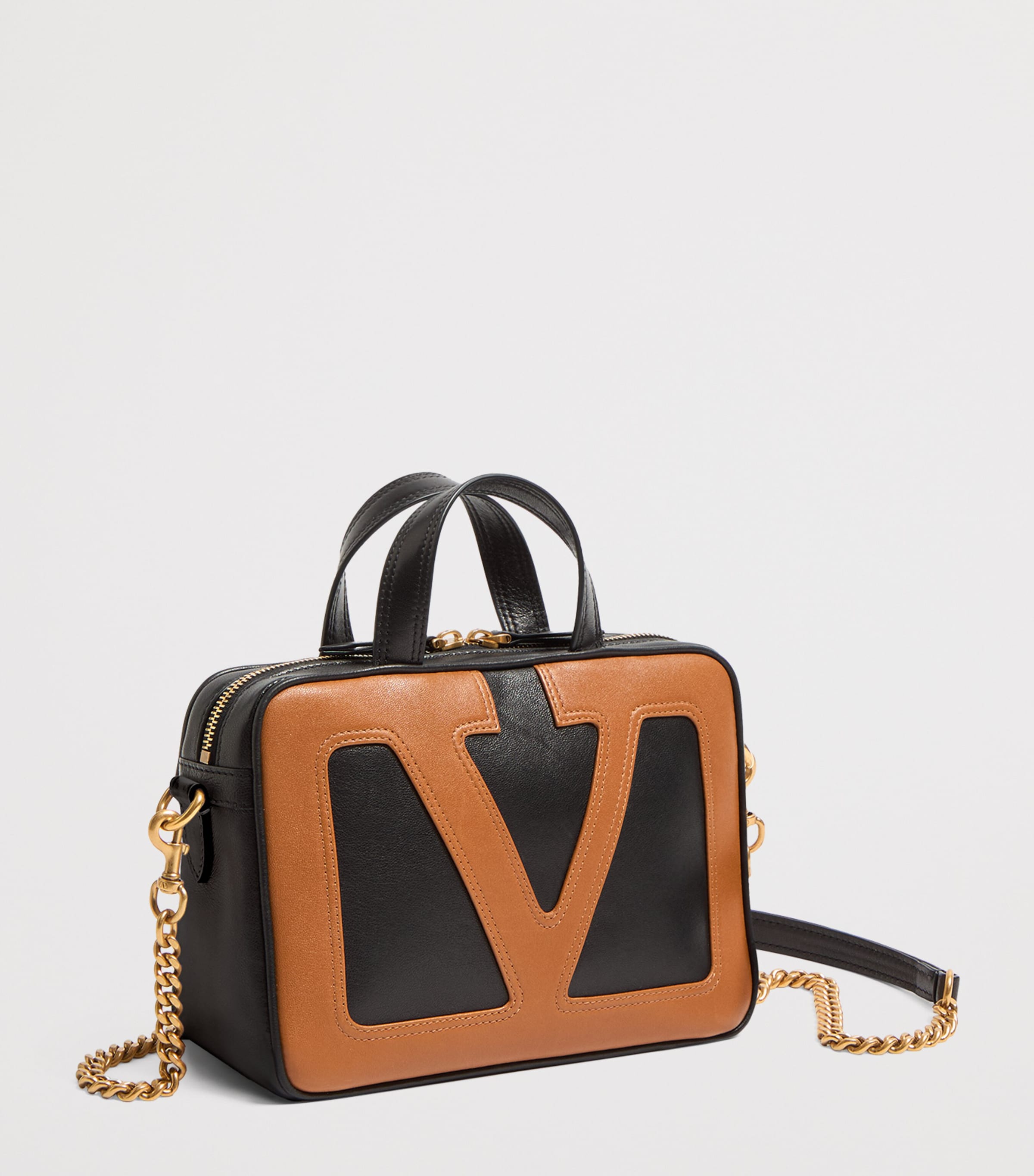 Small Leather Viva Superstar Duffle Bag RFA Image 5