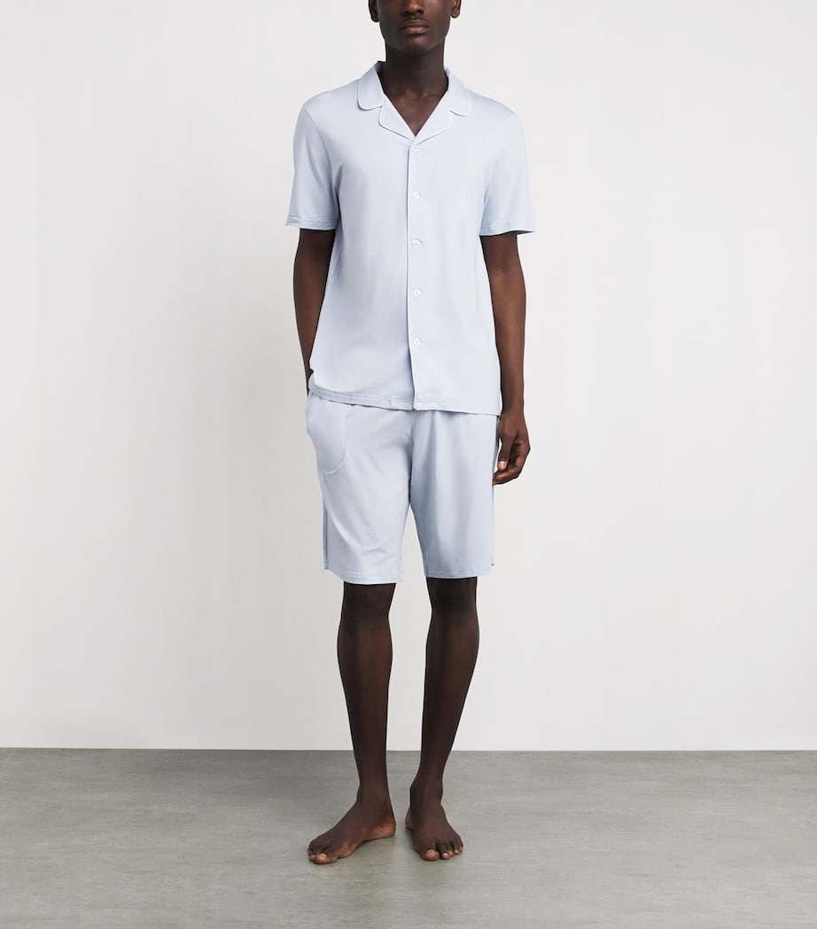 Modal Basel Lounge Shorts BLU Image 2