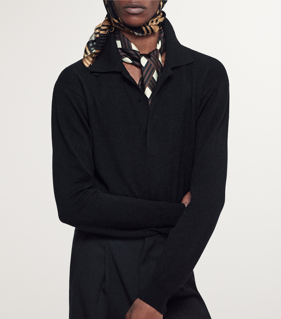 Silk Printed Scarf 9188 Image 4