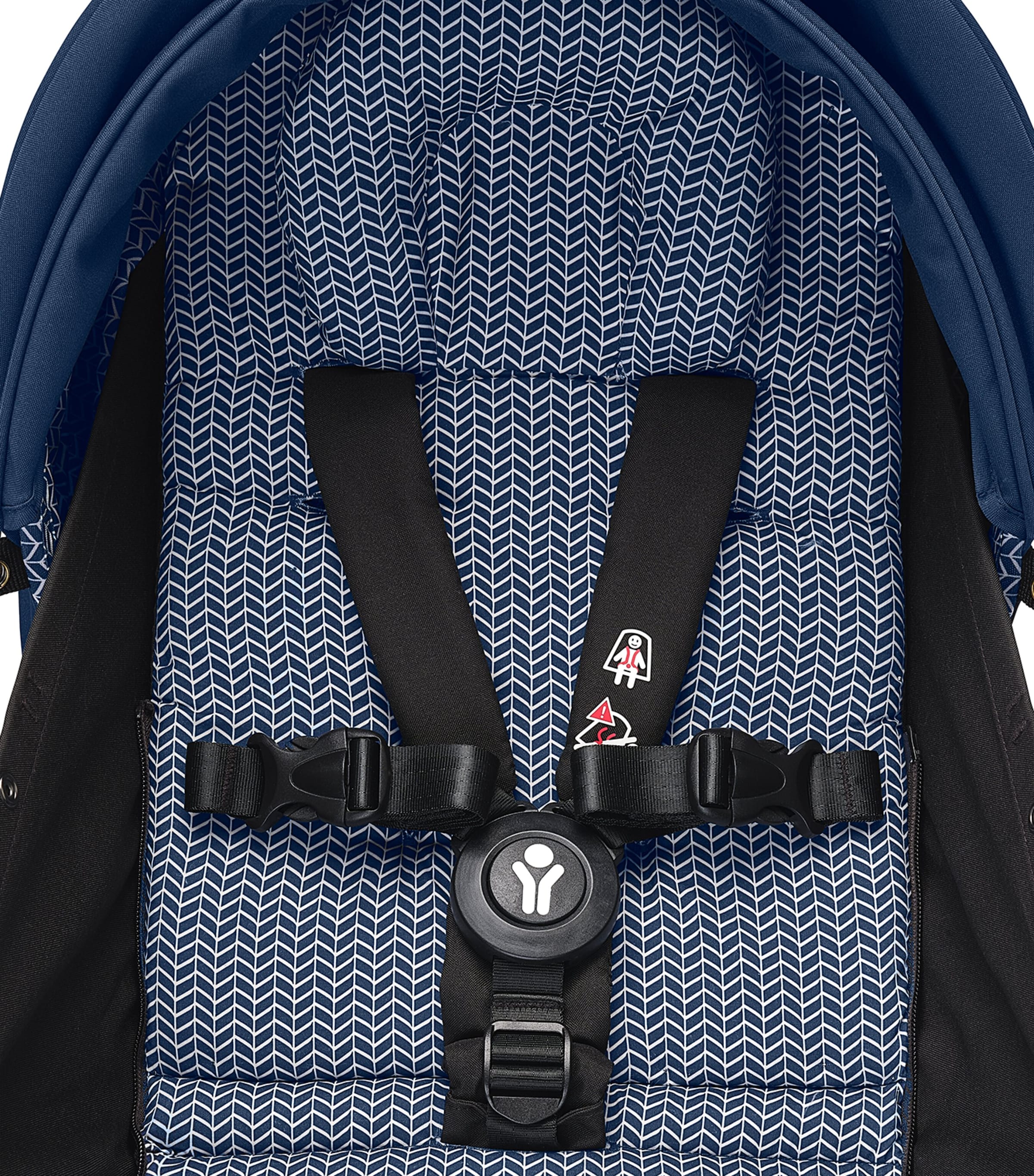 YOYO 0+ Newborn Stroller Seat Pack (0-6 Months) AIR FRANCE BLUE Image 3