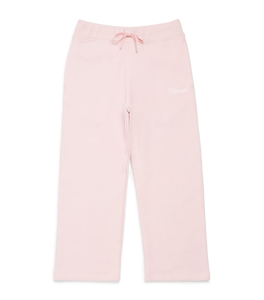 Cotton Logo Sweatpants PINK Image 1