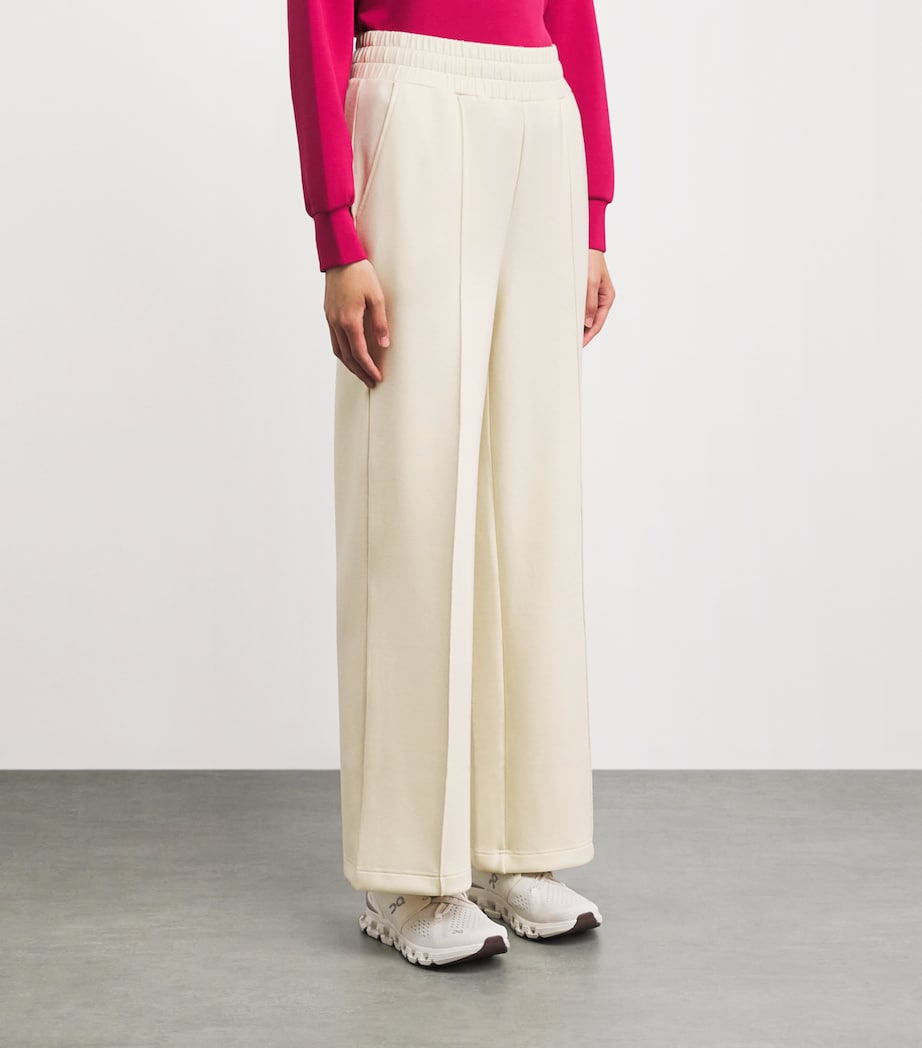 Varley Womens FreeSoft Wide-Leg Sweatpants Pristine Image 4