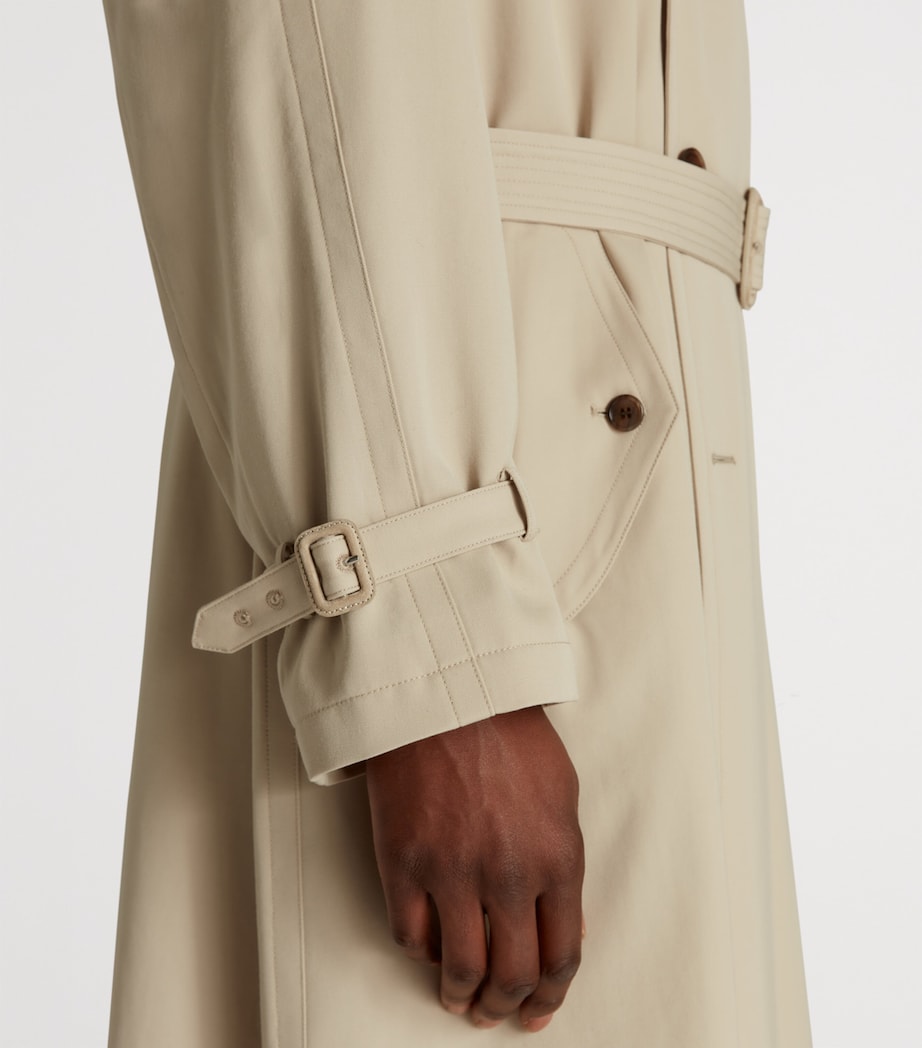 Wool Trench Coat 272WARM BEIGE Image 6