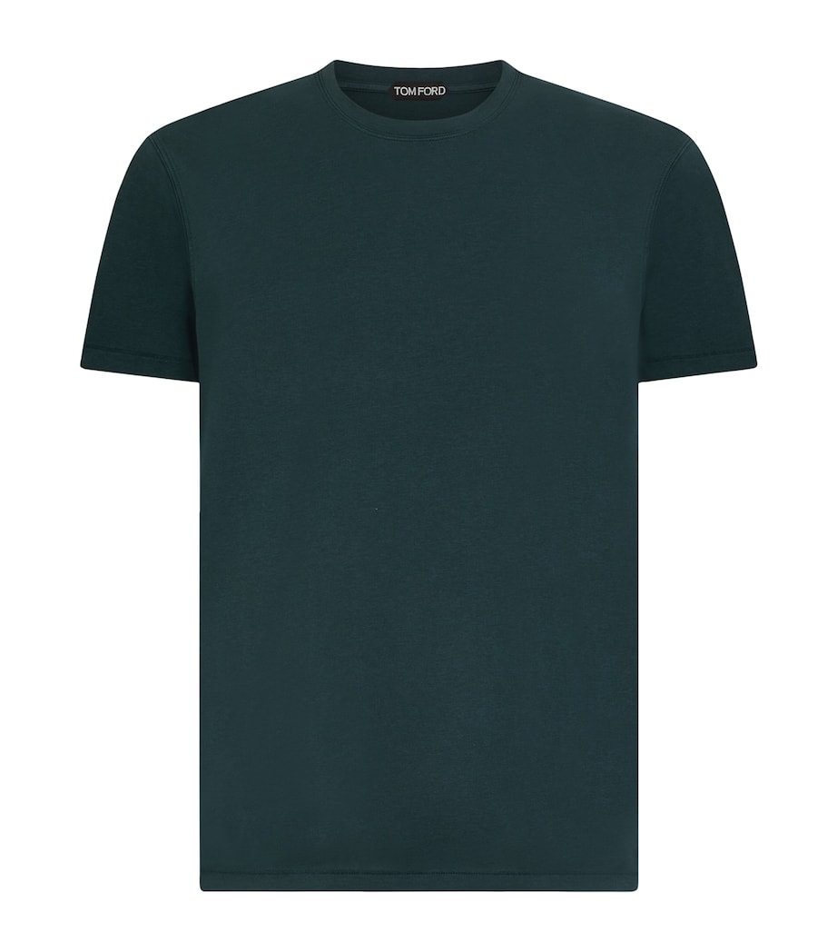TOM FORD Mens Crew-Neck T-Shirt Gbp Image 1